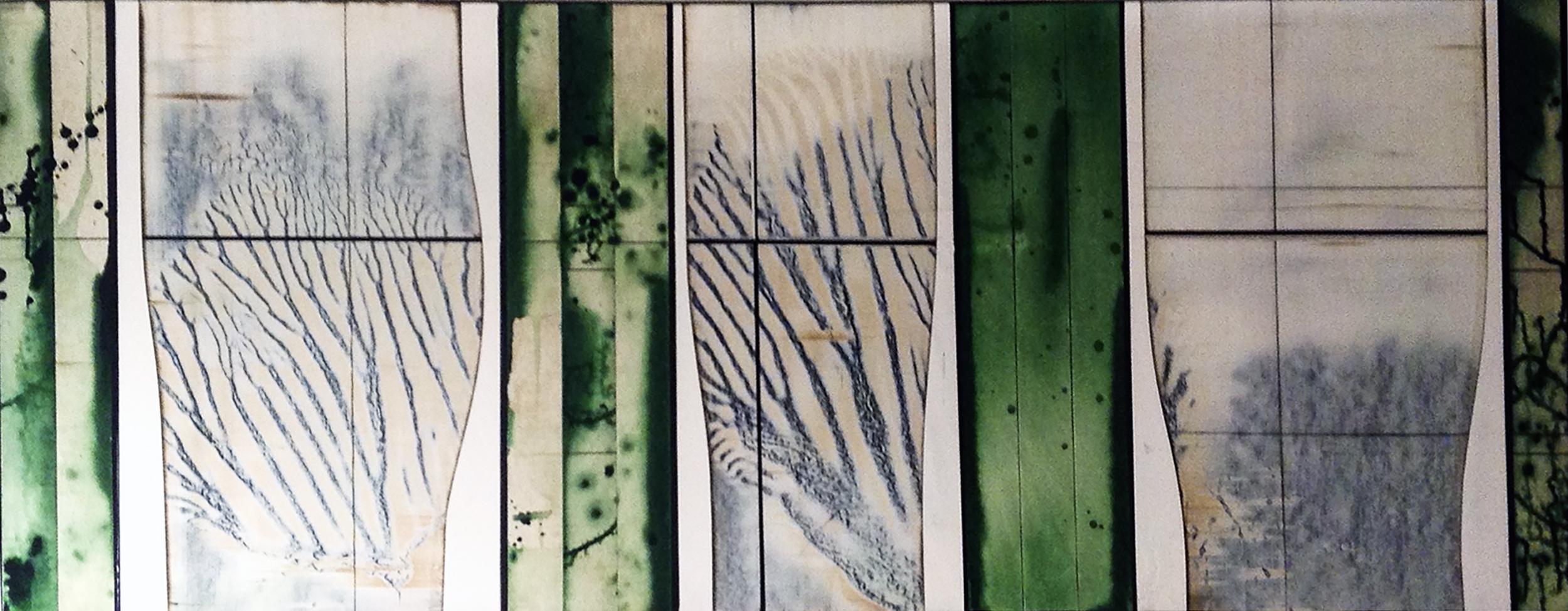 Piscine Emerald (21) - Painting di Michael Kessler