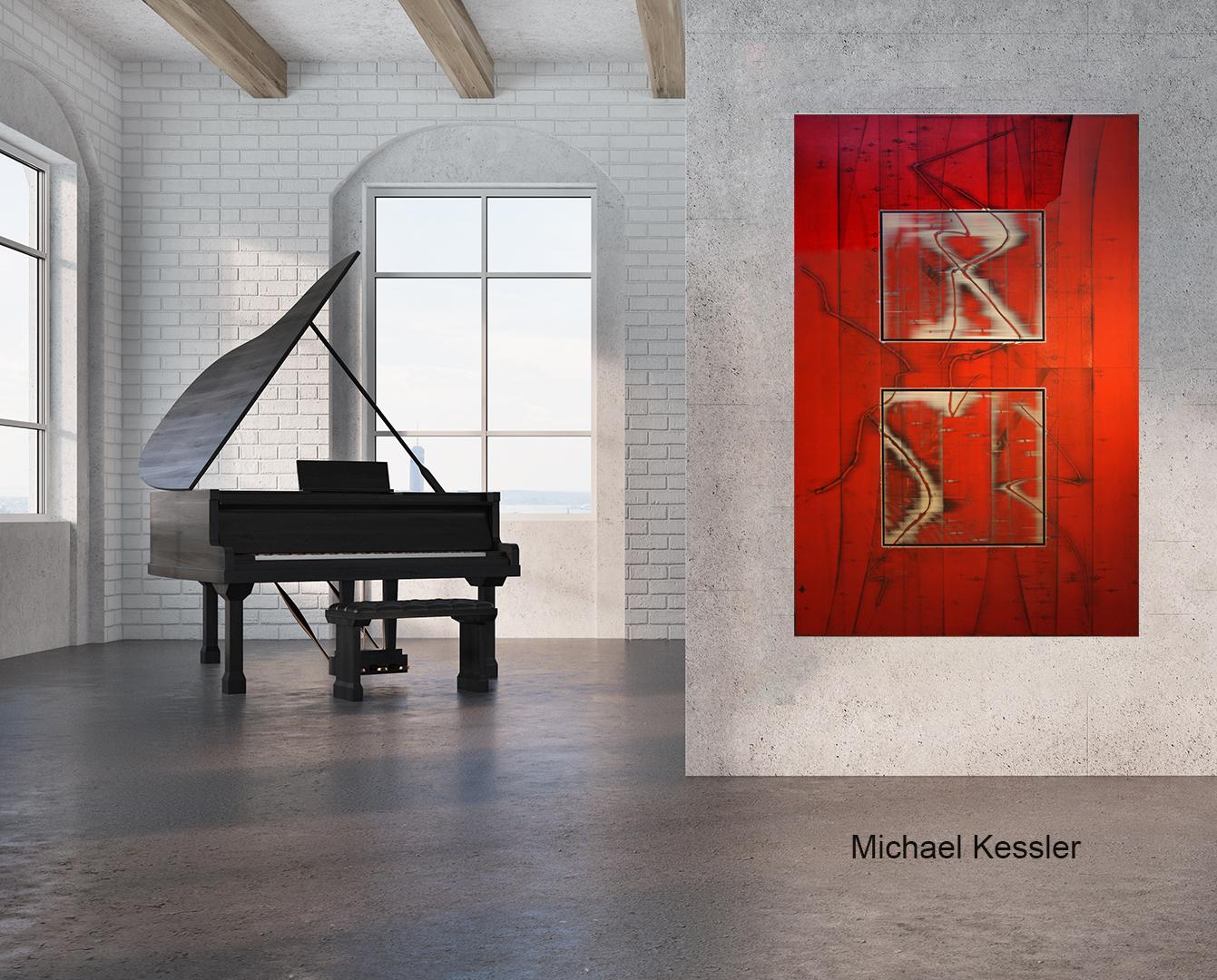 Jillidu - Painting di Michael Kessler