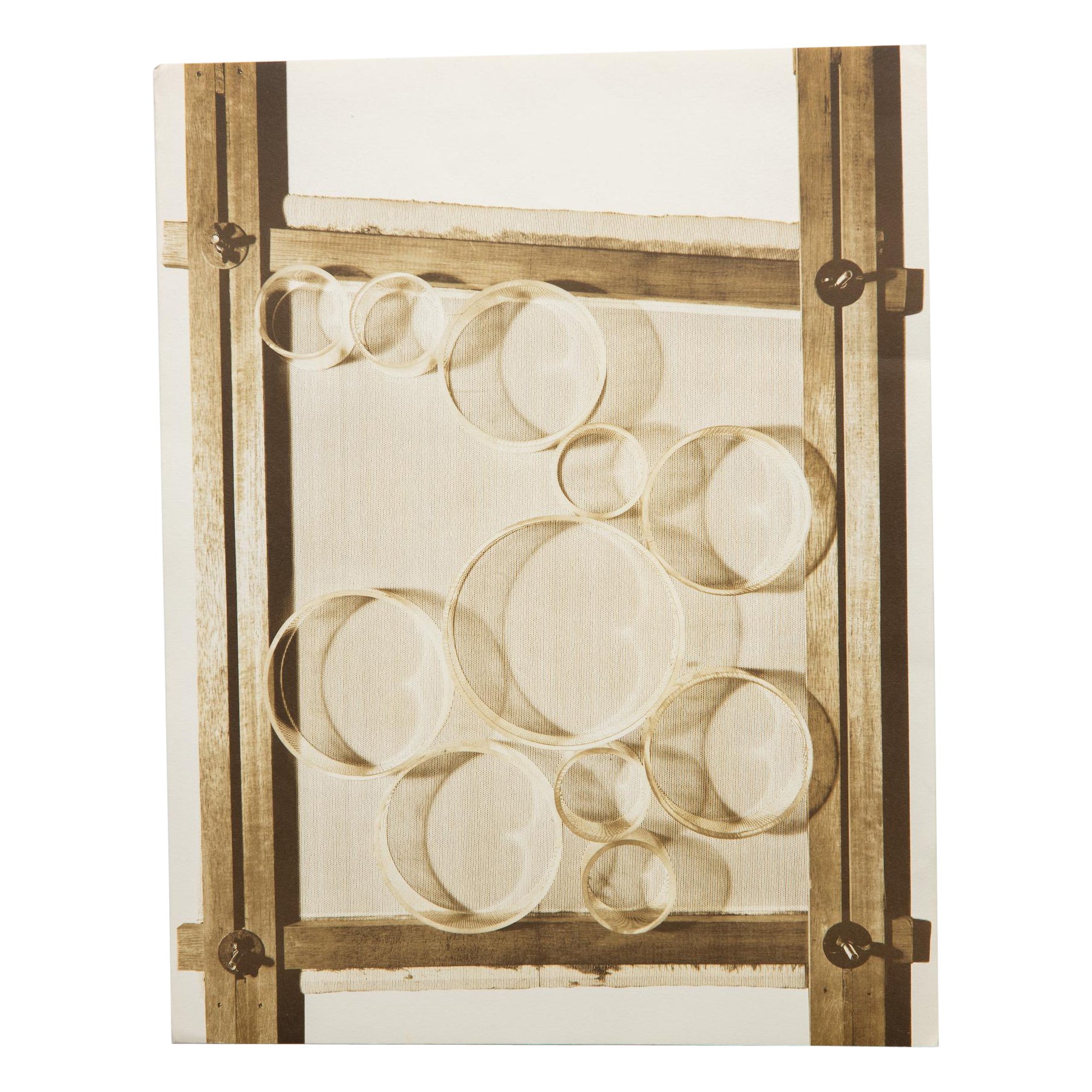 Michael Kidner „Booby Trap“ Op-Art-Fotolithographie „Booby Trap“ The Elastic Membrane 1979 im Angebot