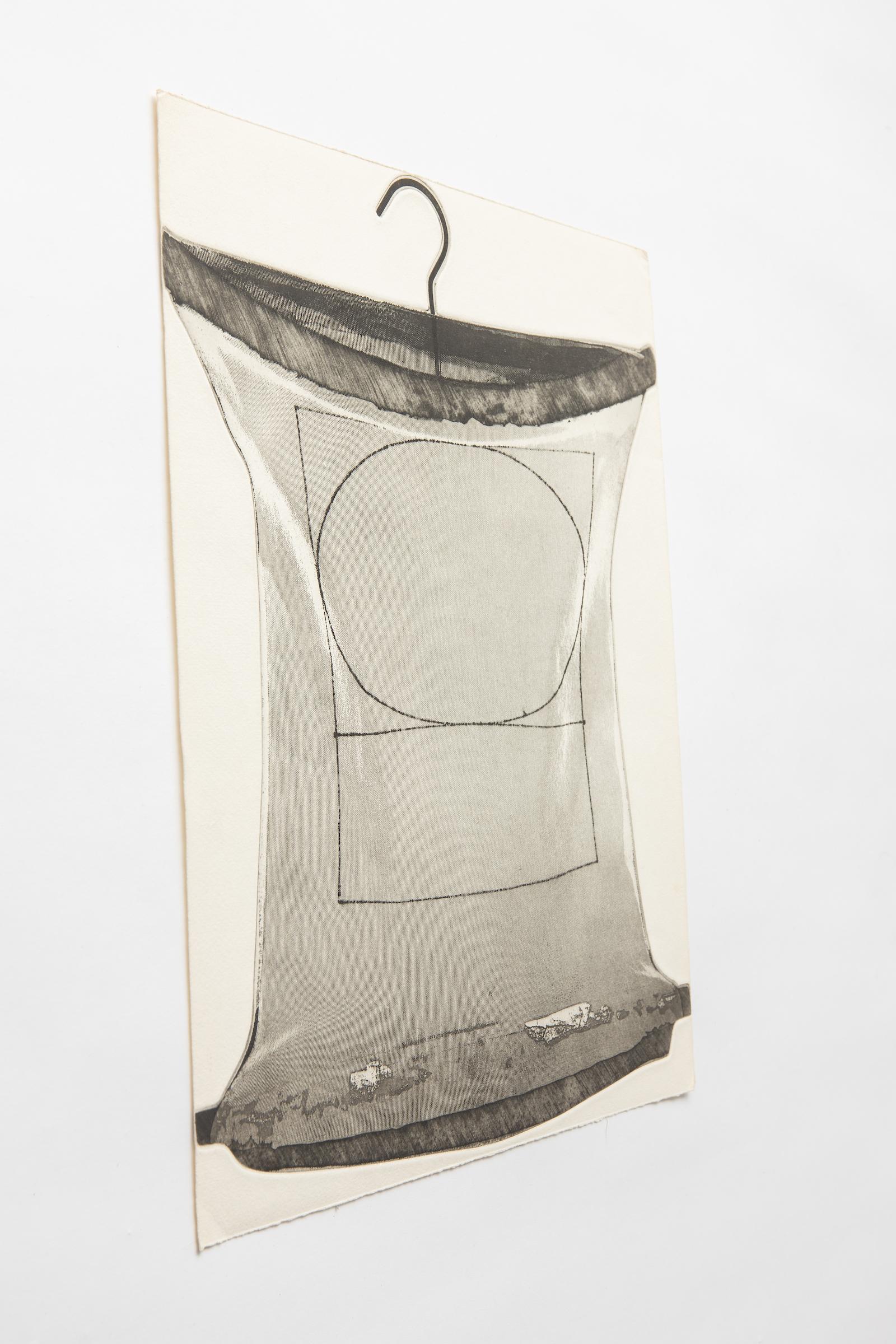 Michael Kidner Untitled Optical Art Etching From The Elastic Membrane 1979 In Good Condition For Sale In New York, NY