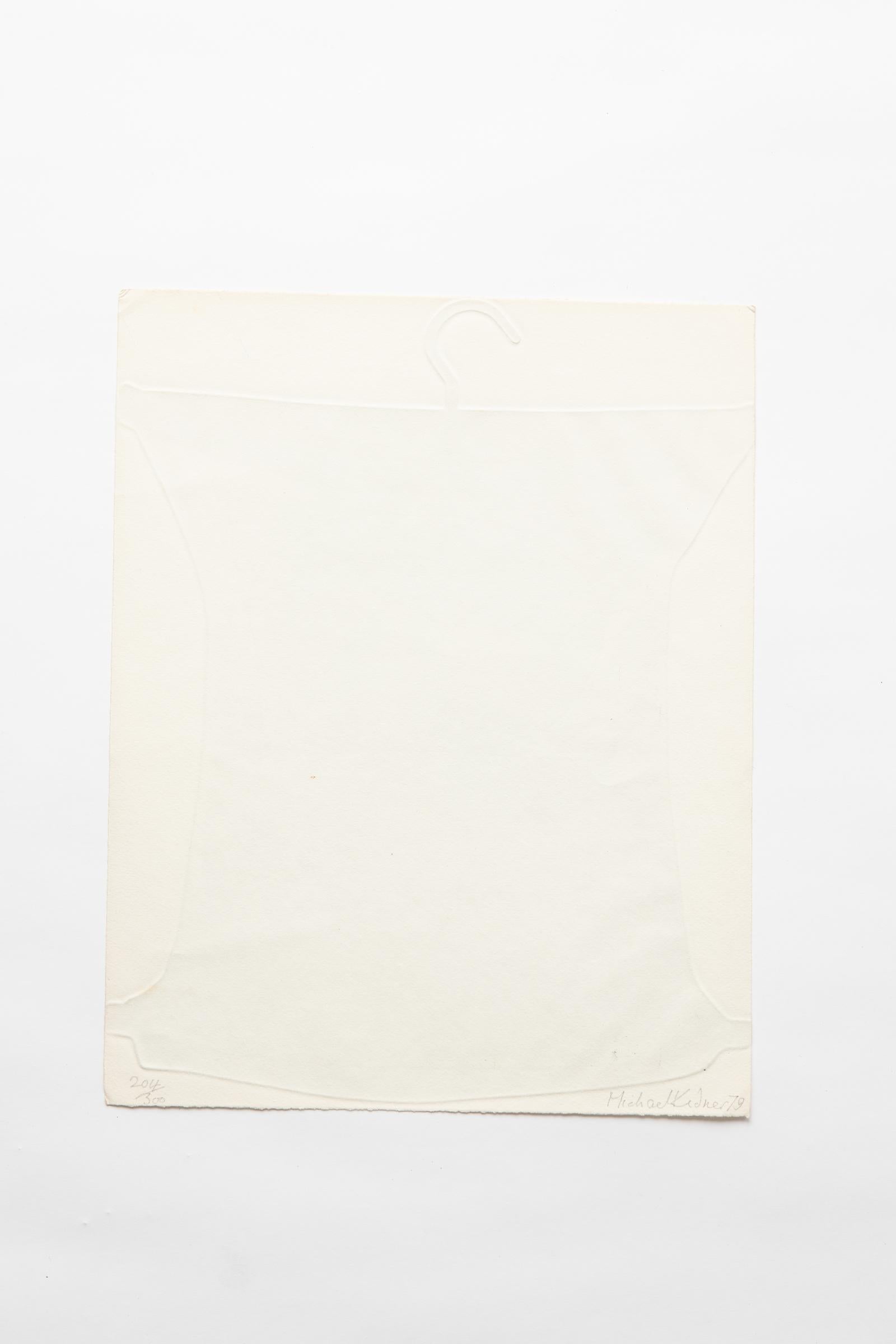 20th Century Michael Kidner Untitled Optical Art Etching From The Elastic Membrane 1979 For Sale