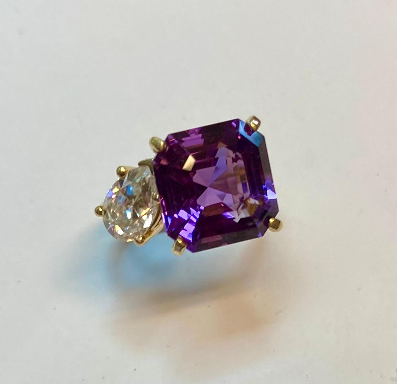 Michael Kneebone Amethyst-Diamant 