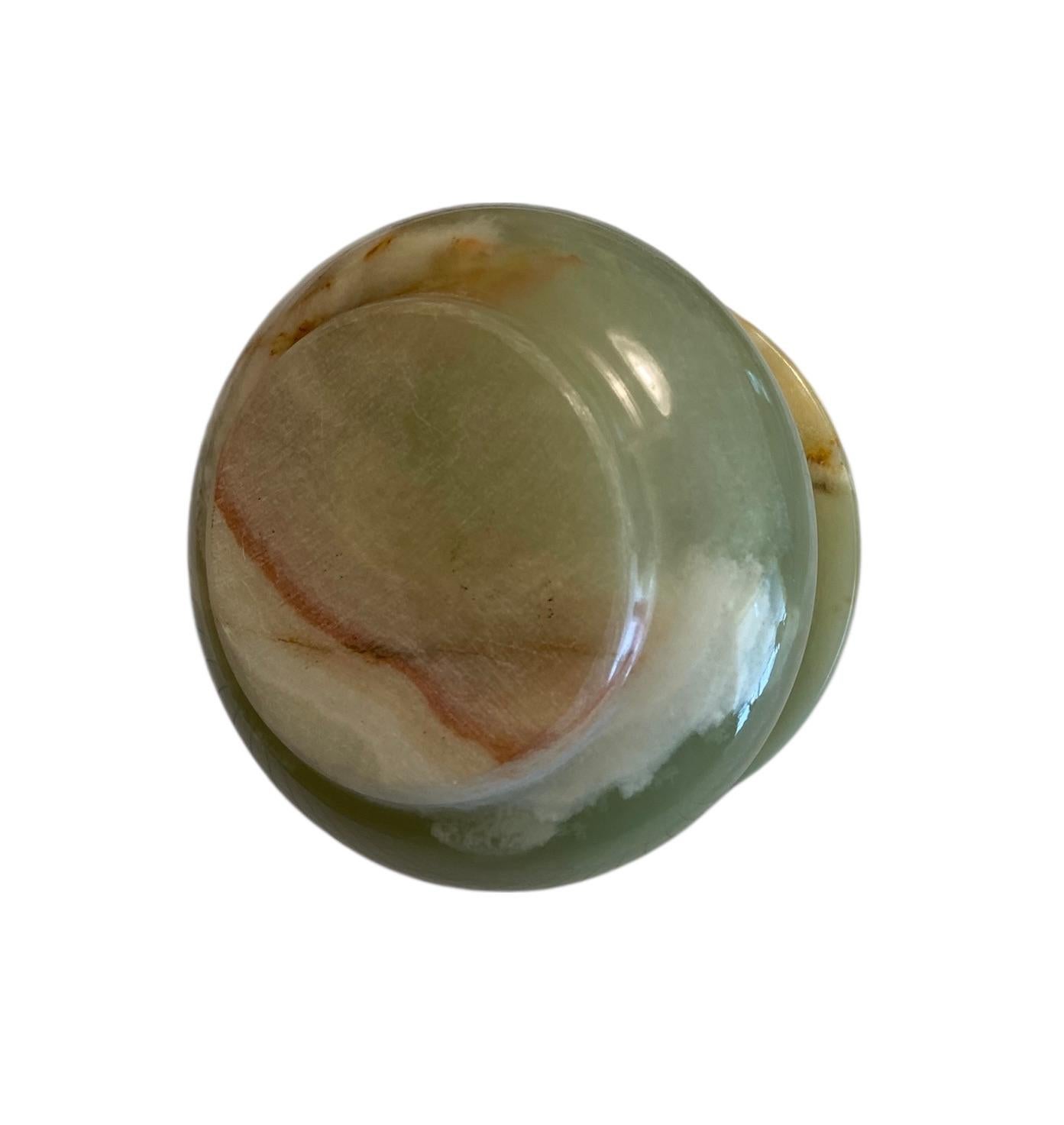 Women's or Men's Michael Kneebone Bronze Sleeping Dormouse Onyx Gold Ring Box For Sale