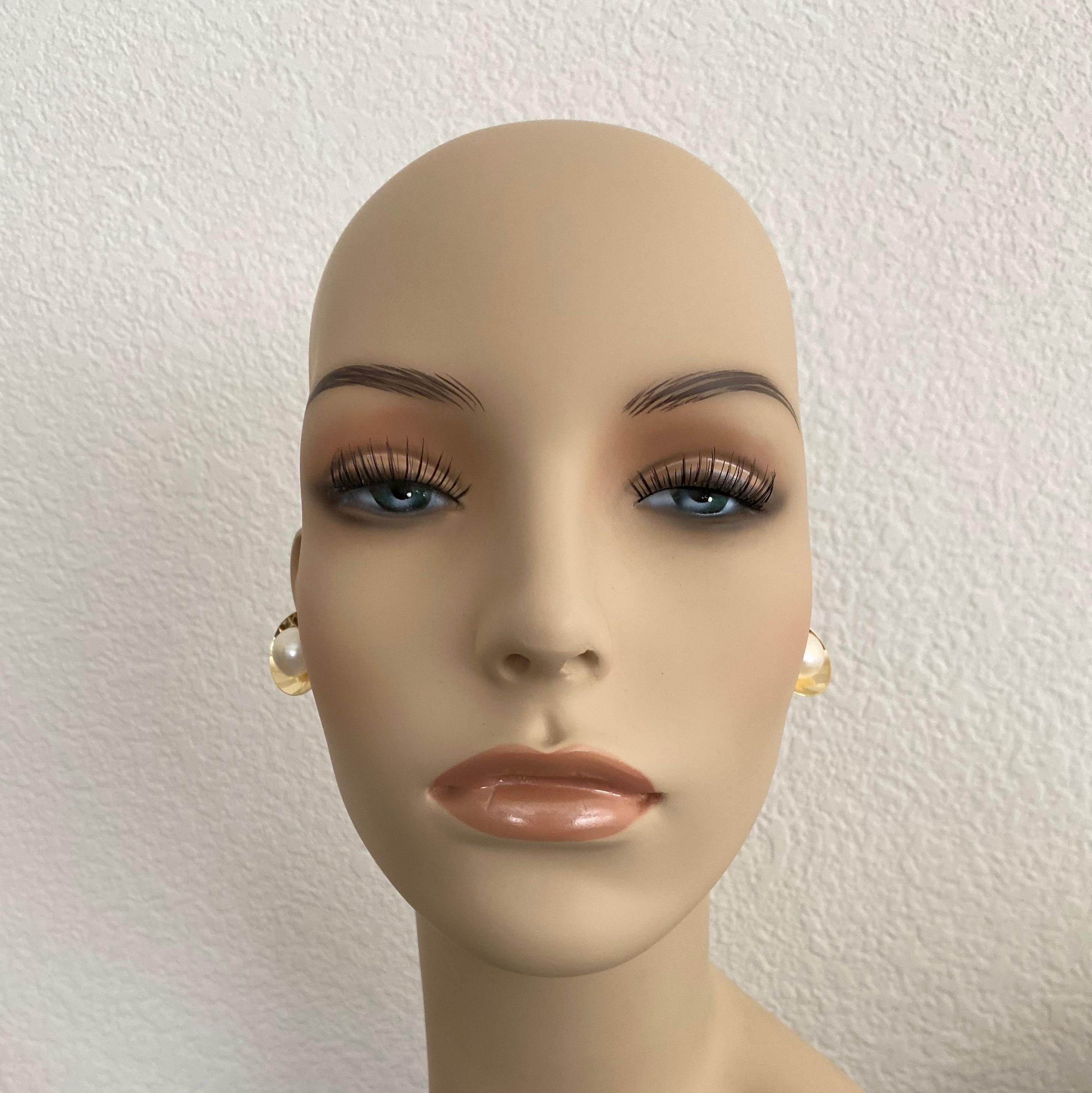 Michael Knöchelknopf Perle 18k Gelbgold Ohrringe Damen