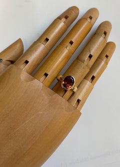 Michael Kneebone Dravite Tourmaline 18k Yellow Gold Leah Ring