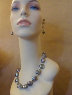 Michael Kneebone Gray Baroque Cultured Pearl Necklace