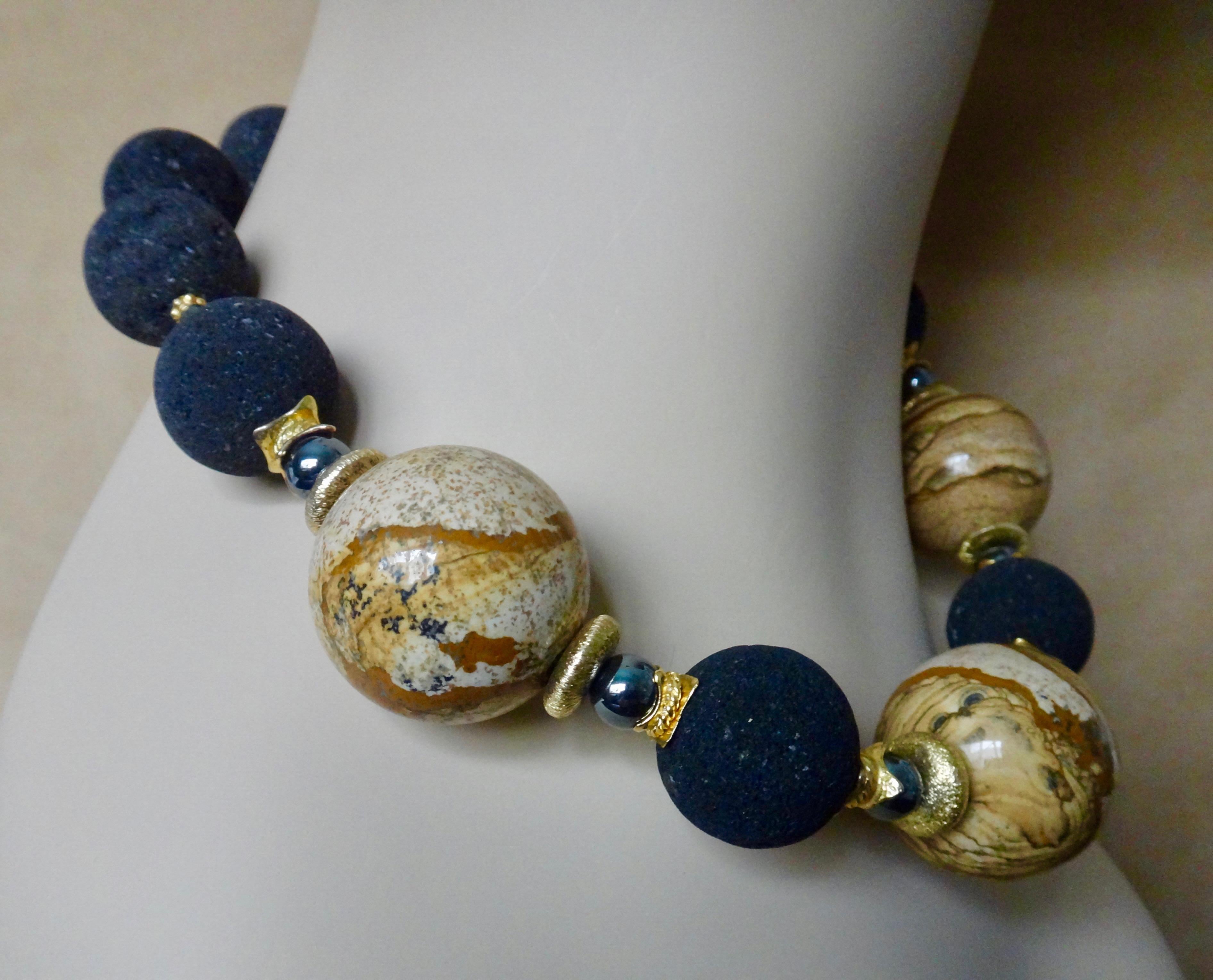 lava rock jewelry beads