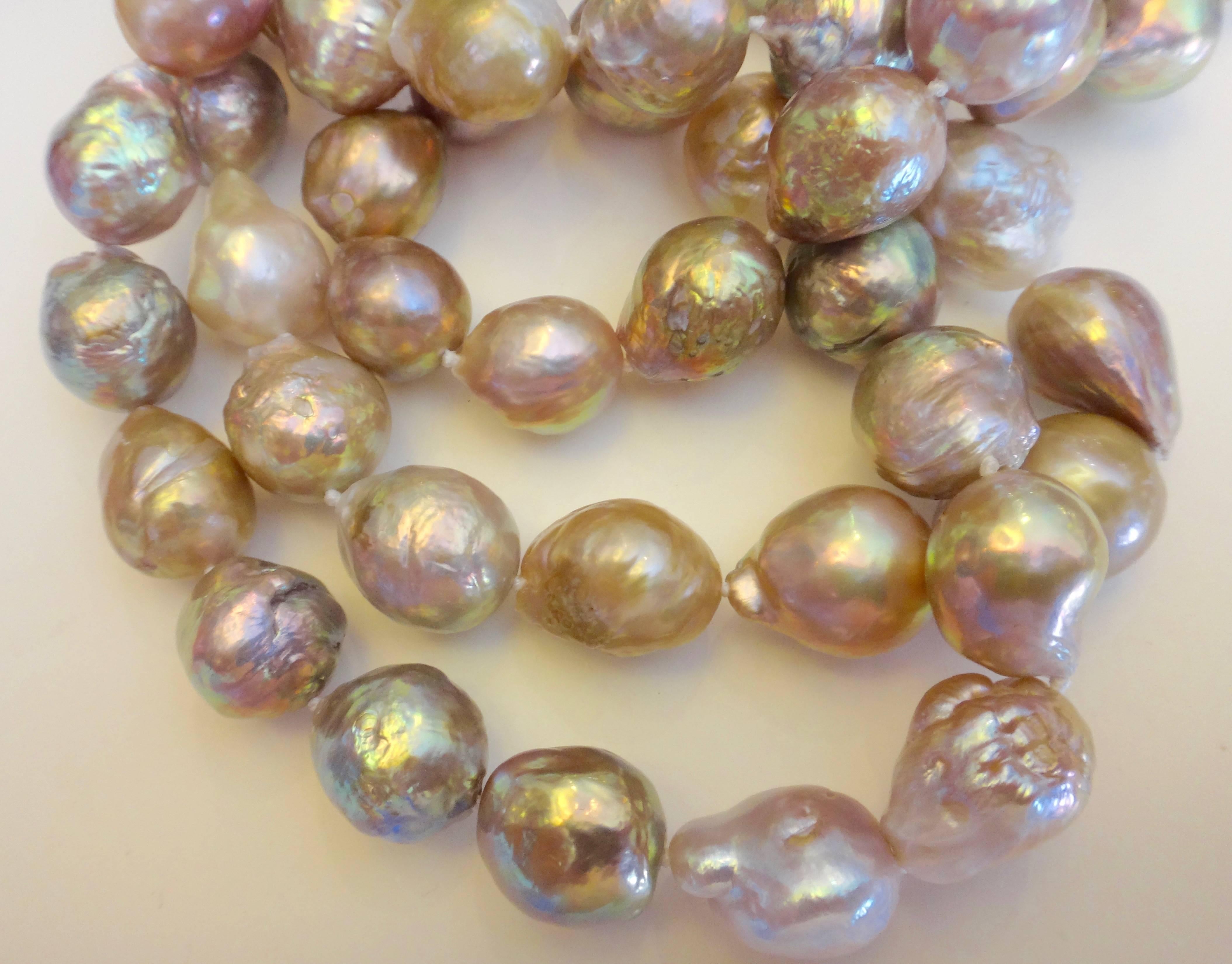 Michael Kneebone Multicolored Kasumi Pearl Necklace 2