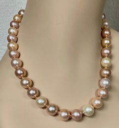 Michael Kneebone Pastel Colored Pearl Necklace