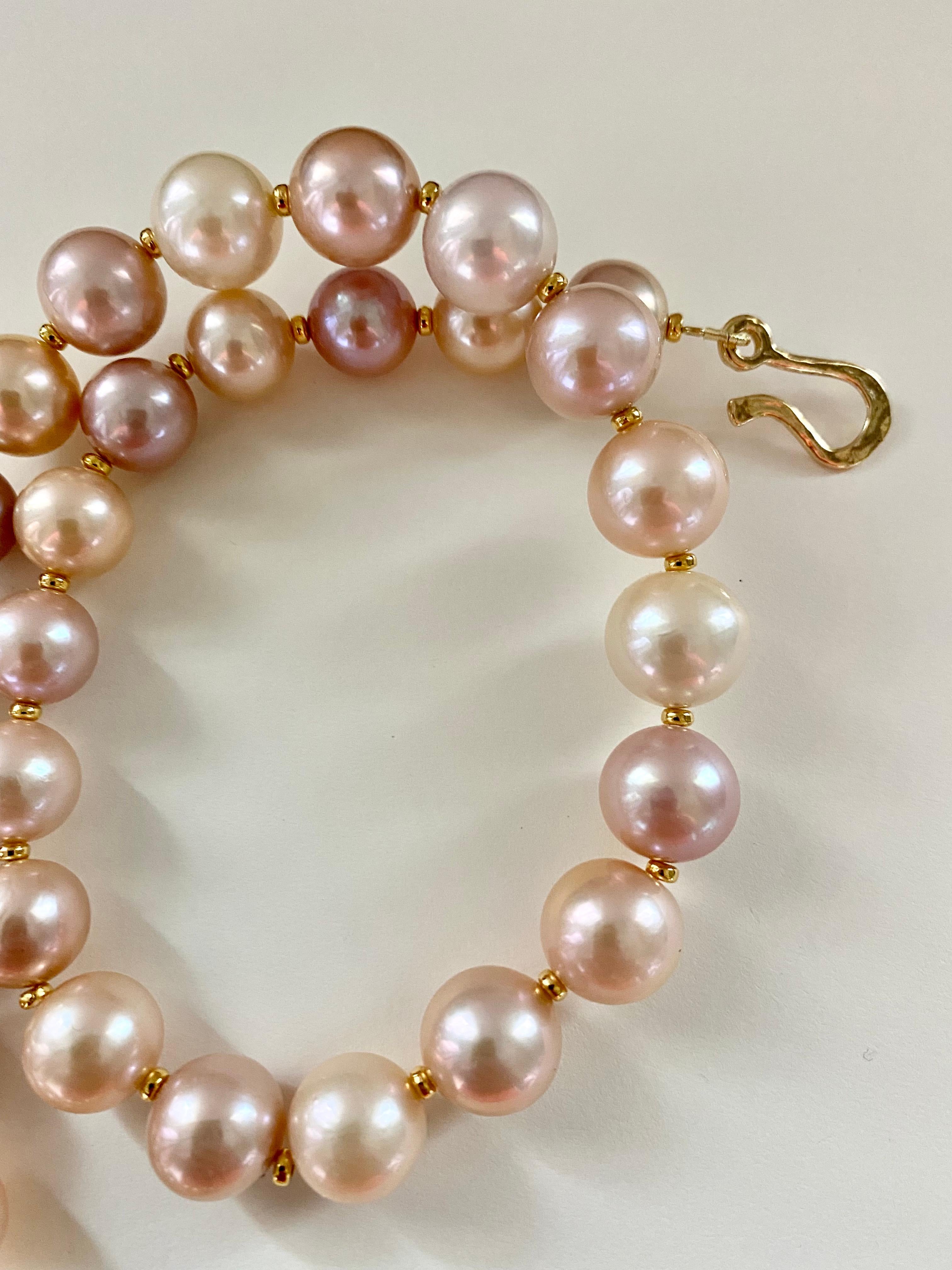 Women's Michael Kneebone Pastel Colored Pearl Necklace