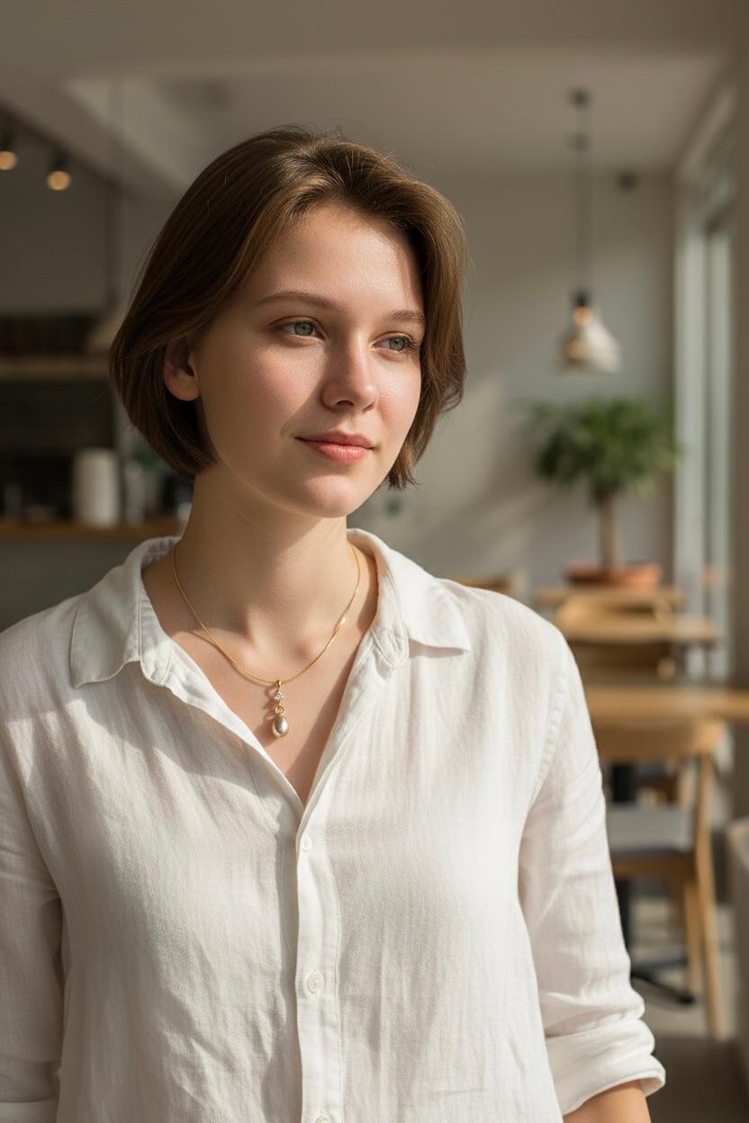 Donna Ciondolo con perla di Tahiti Pink Diamond di Michael Kneebone in vendita