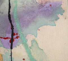 Abstract Composition, Abstract Expressionist Acrylic on Canvas by Michael Knigin