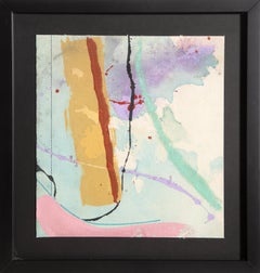Abstract Composition, Abstract Expressionist Acrylic on Canvas by Michael Knigin