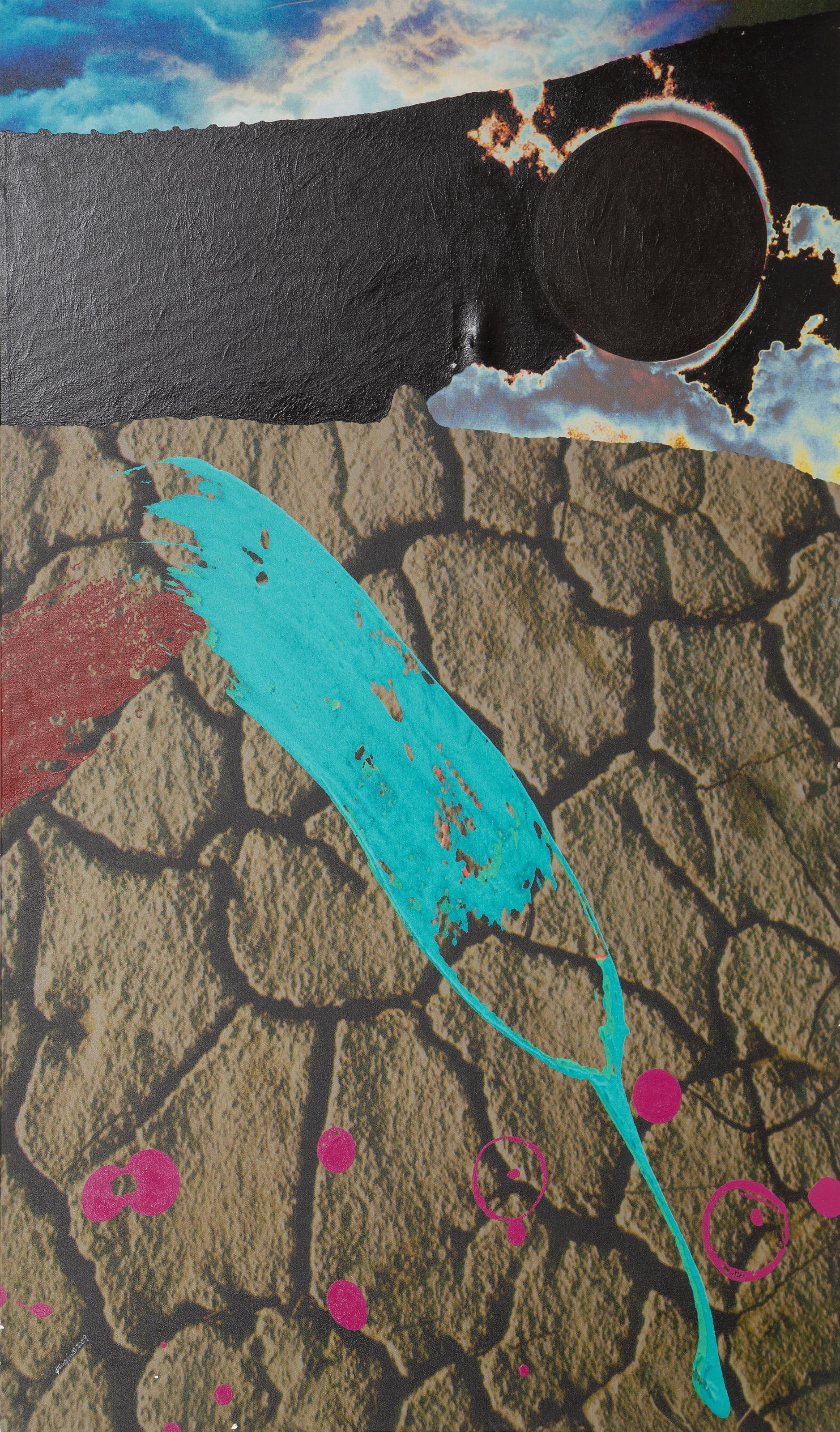 Cosmic Desire V, Stampa digitale pop art di Michael Knigin