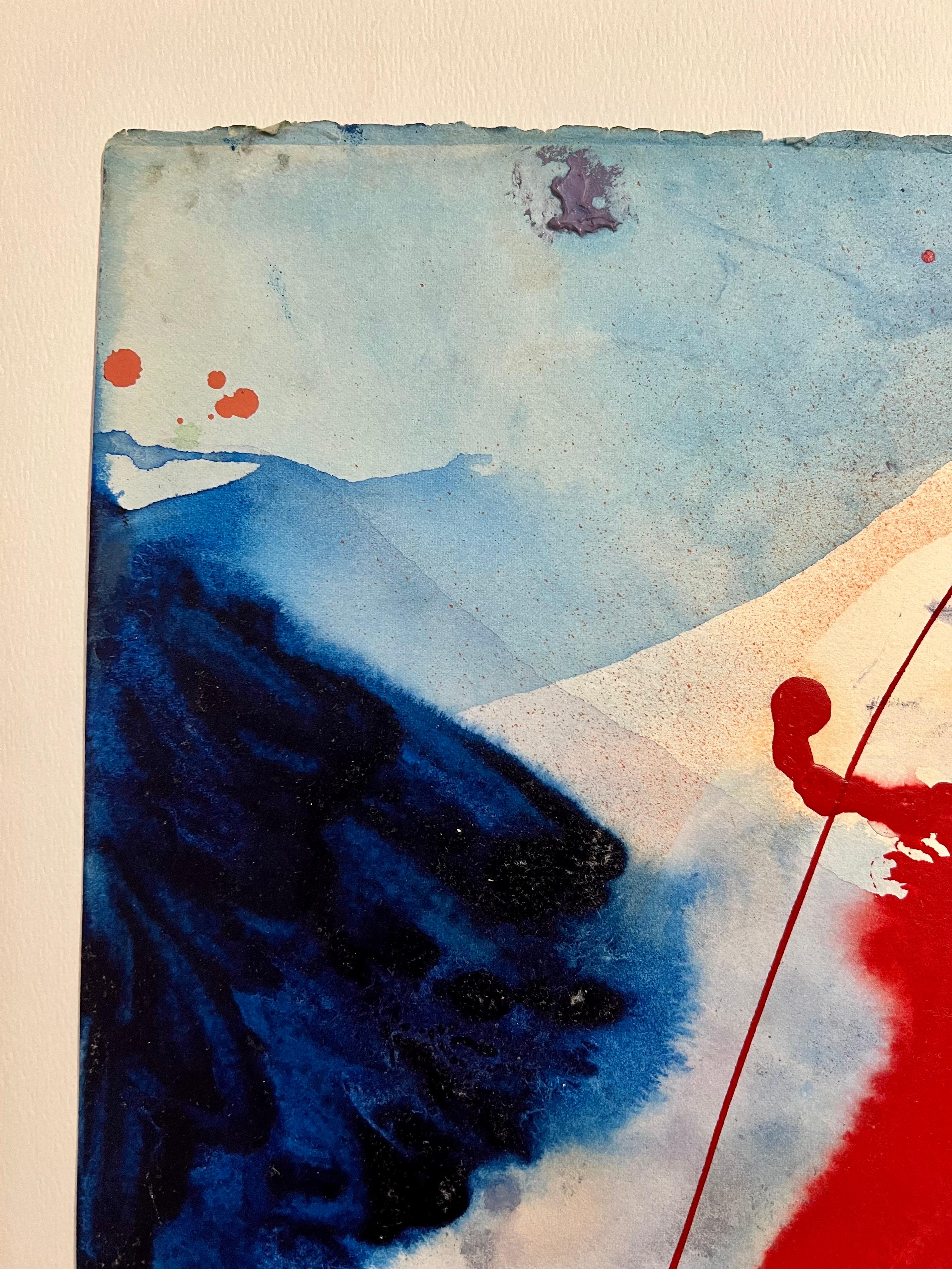 MIchael Knigin Abstract Pop Art Surrealism Acrylic Painting im Angebot 3