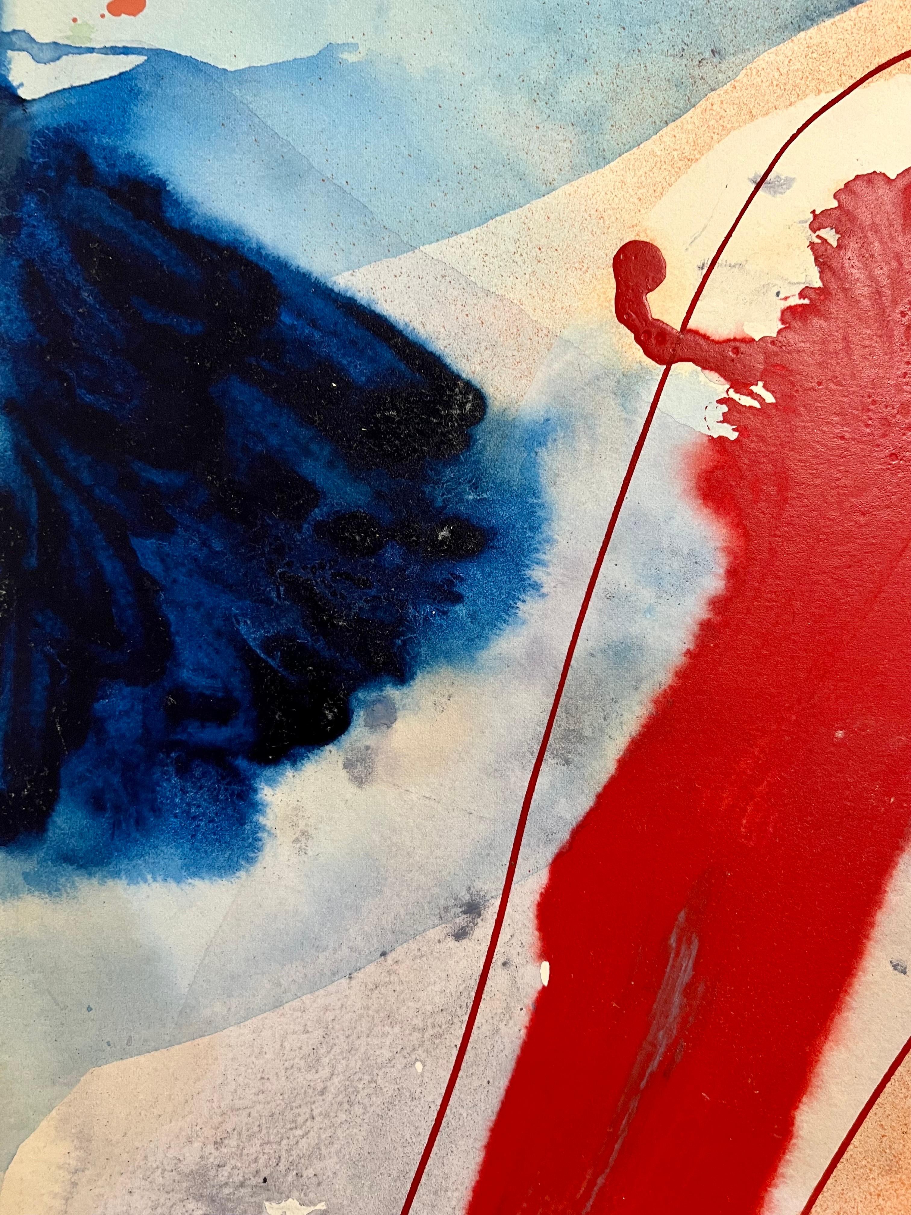 MIchael Knigin Abstract Pop Art Surrealism Acrylic Painting im Angebot 5