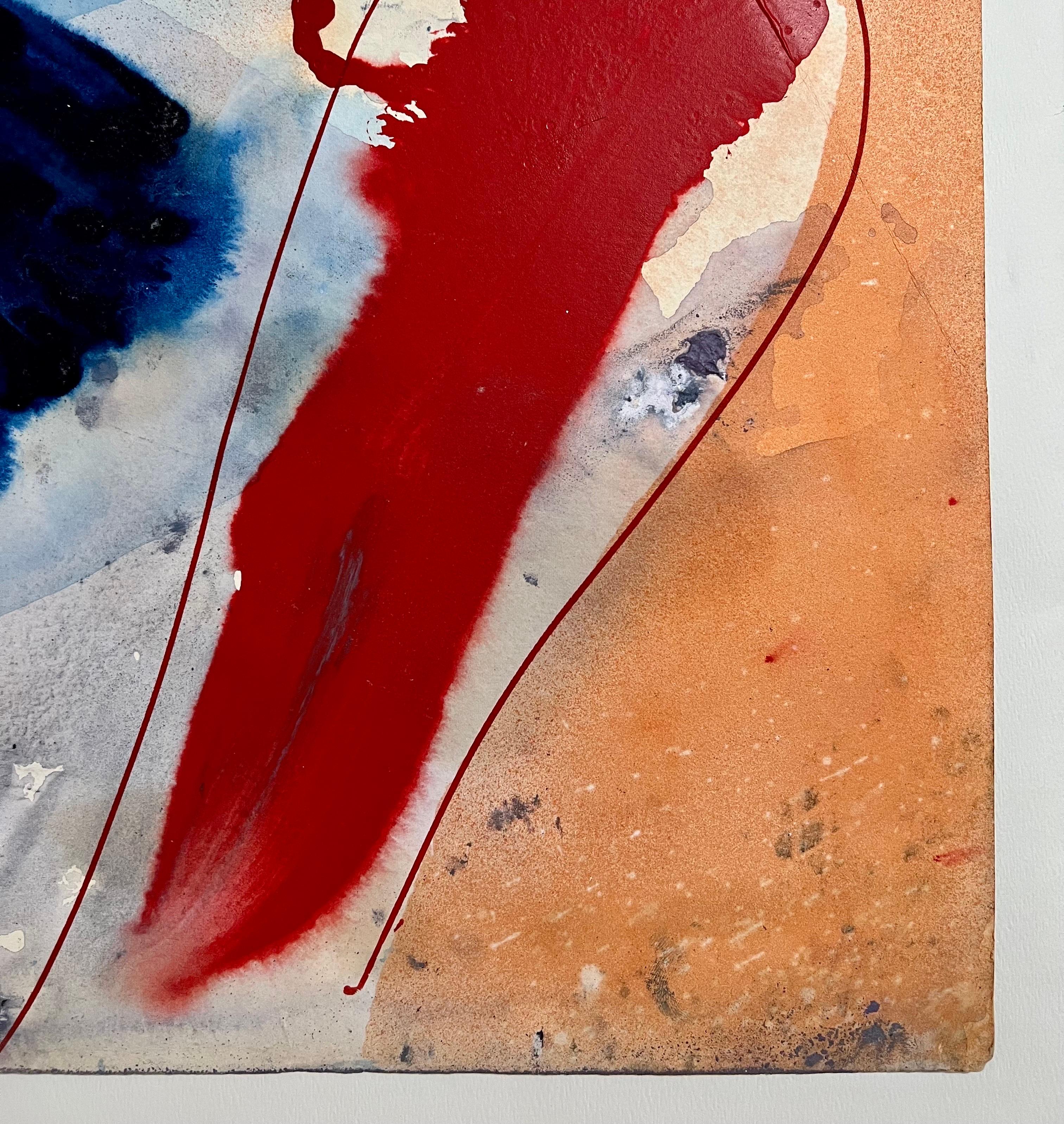 MIchael Knigin Abstract Pop Art Surrealism Acrylic Painting im Angebot 6