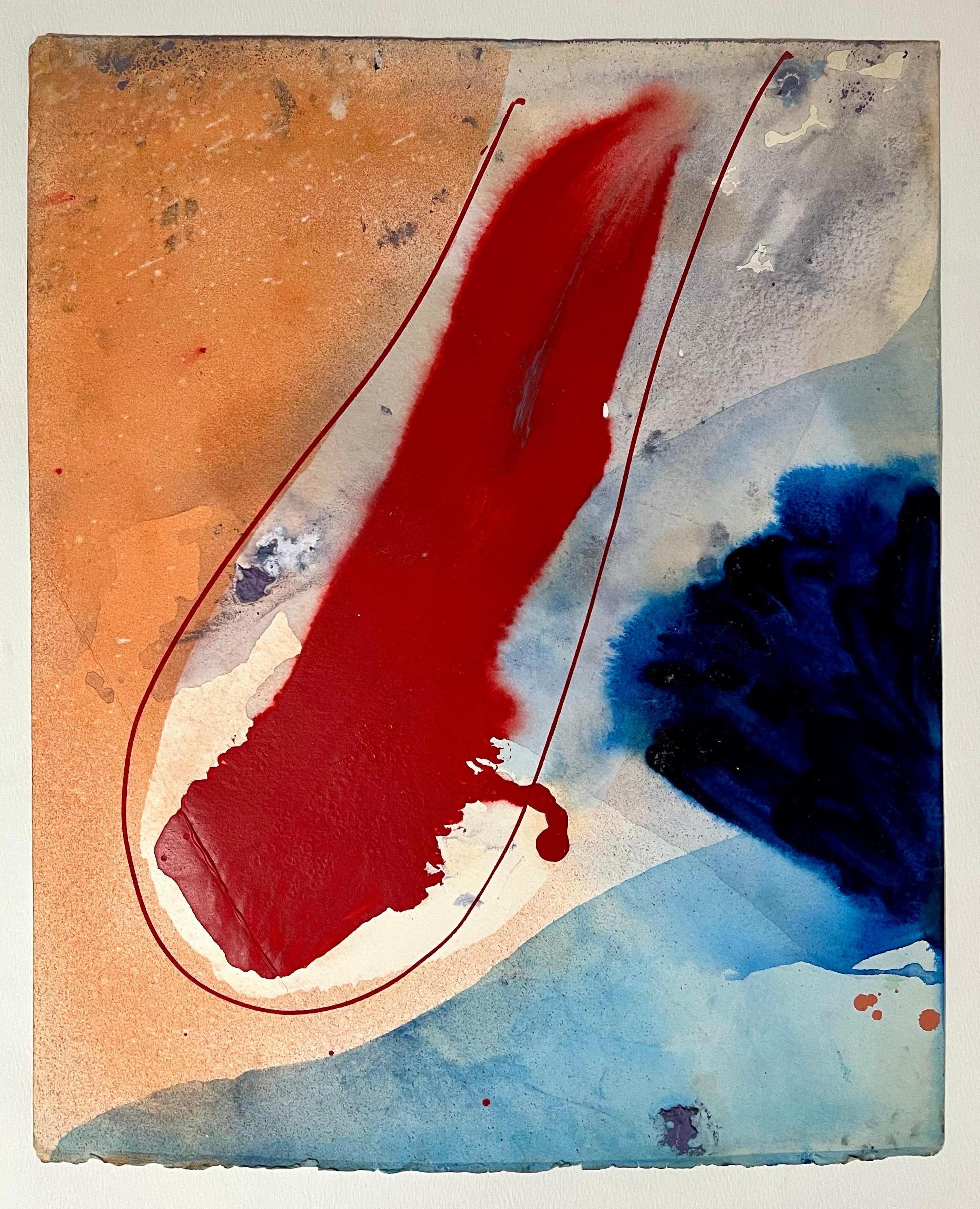 Michael Knigin Abstract Drawing – MIchael Knigin Abstraktes Pop Art Surrealismus Acrylgemälde, Acrylgemälde