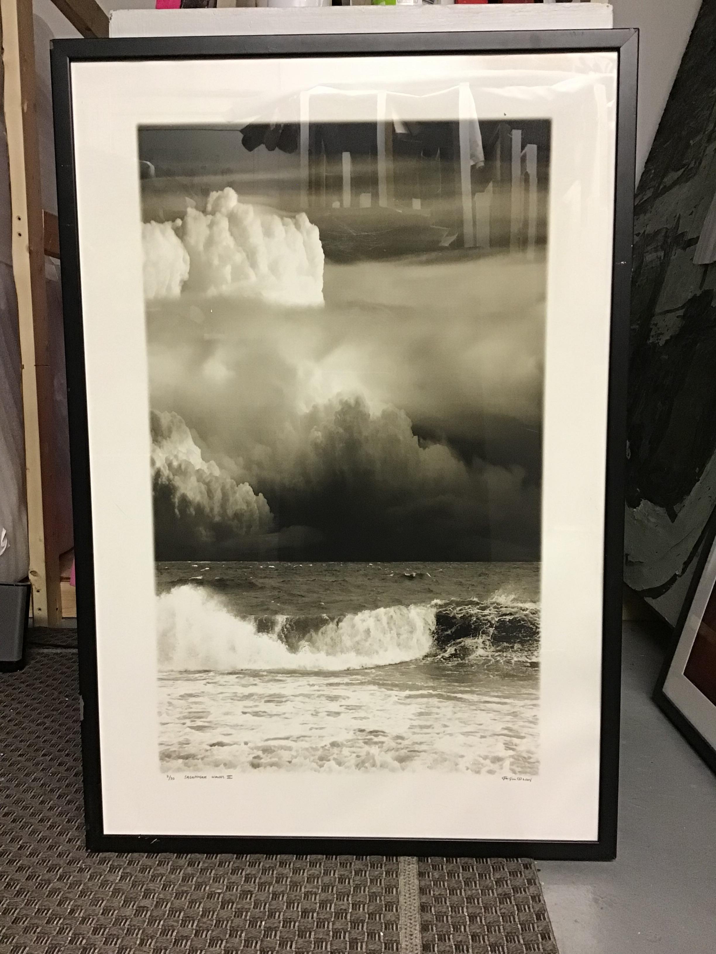 Michael Knigin Black and White Photograph - black and white waves