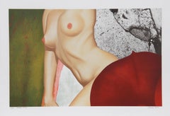 Aviso previo, Serigrafía Arte Desnudo de Michael Knigin