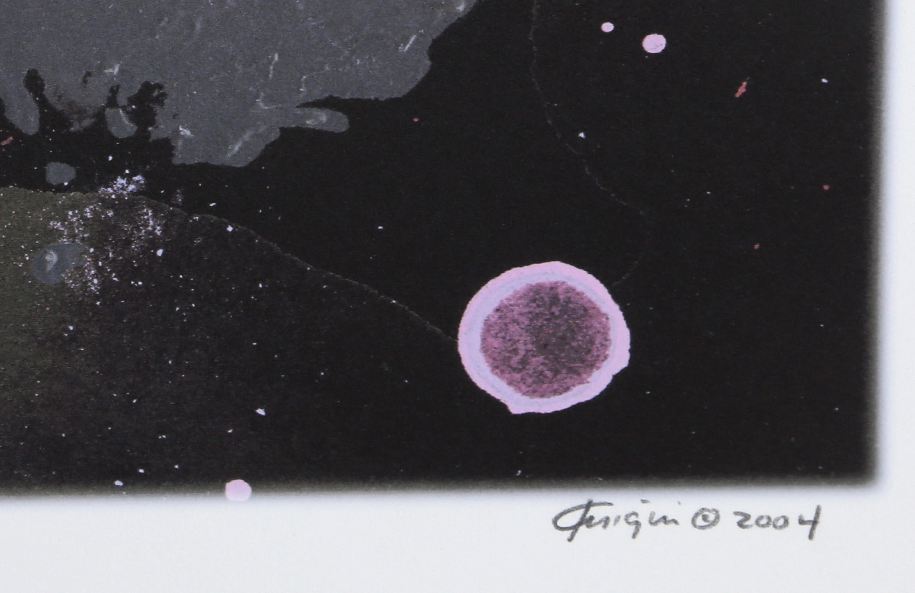 All Nighter, impression giclée d'art abstrait de Michael Knigin en vente 2