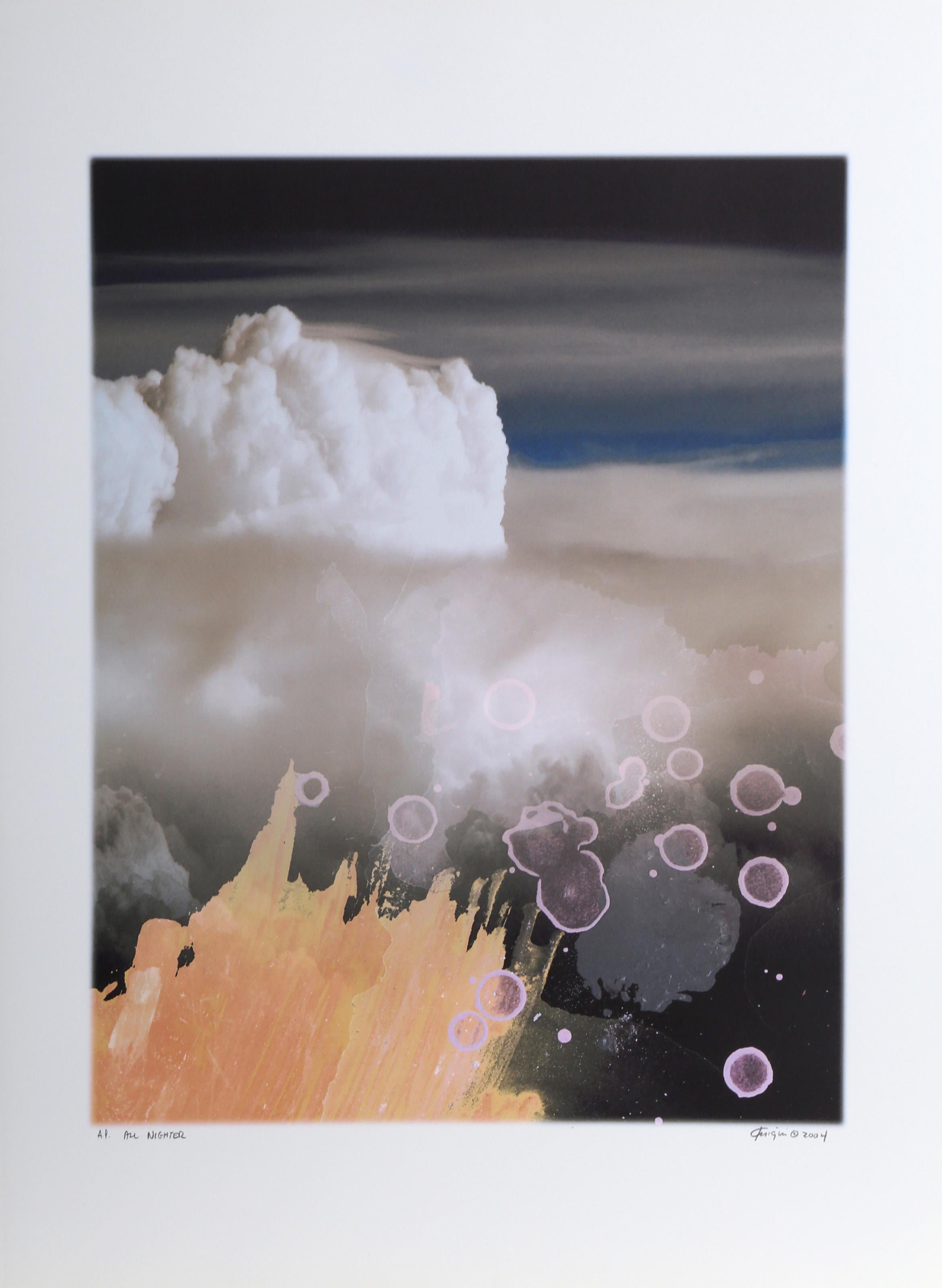 All Nighter, Lámina Giclée de Arte Abstracto de Michael Knigin
