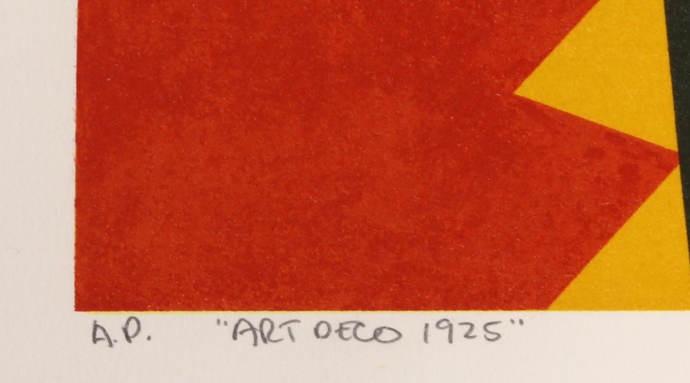Art Deco 1925, Serigrafía Pop Art de Michael Knigin en venta 3