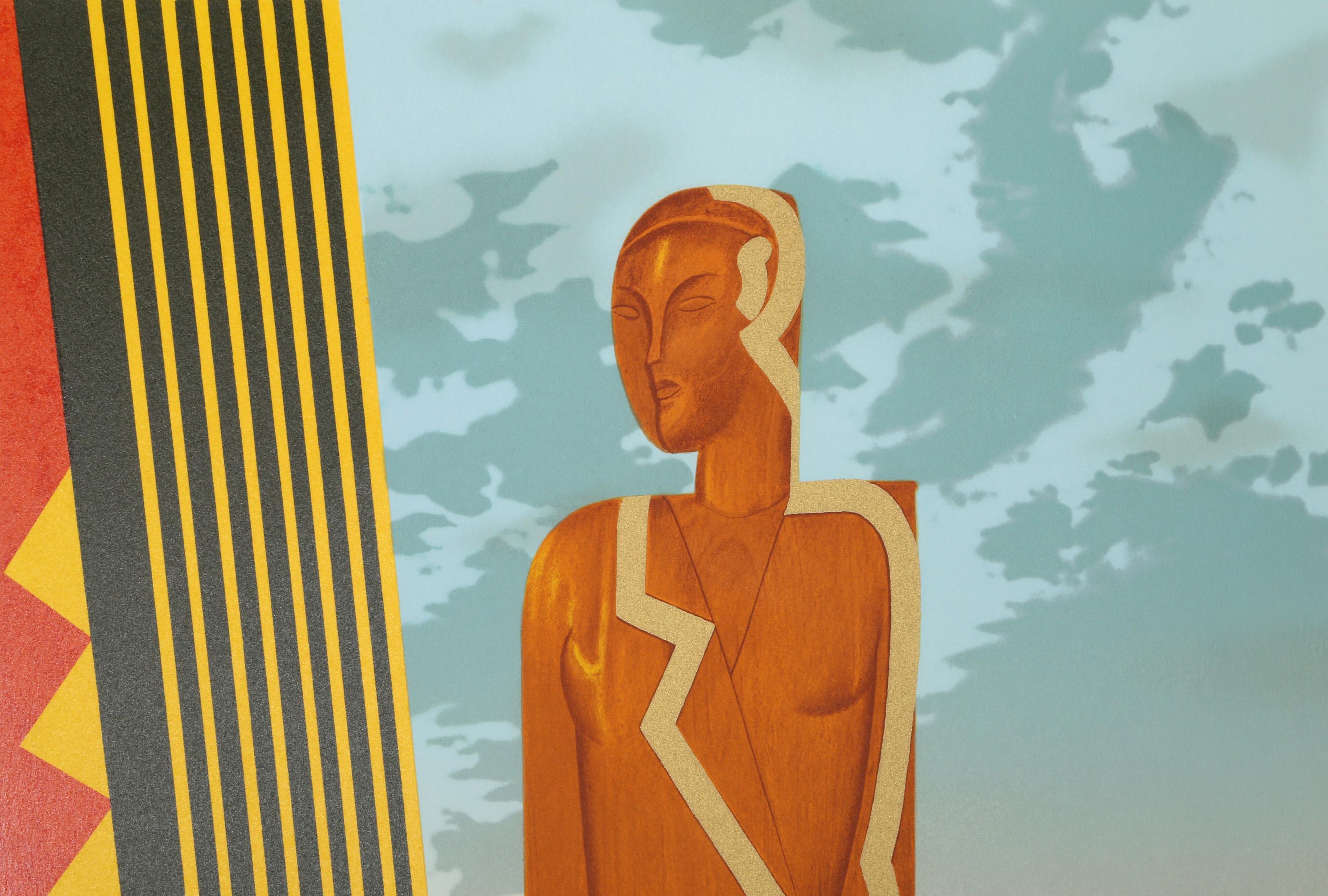 Art Deco 1925, Pop Art Screenprint by Michael Knigin For Sale 3