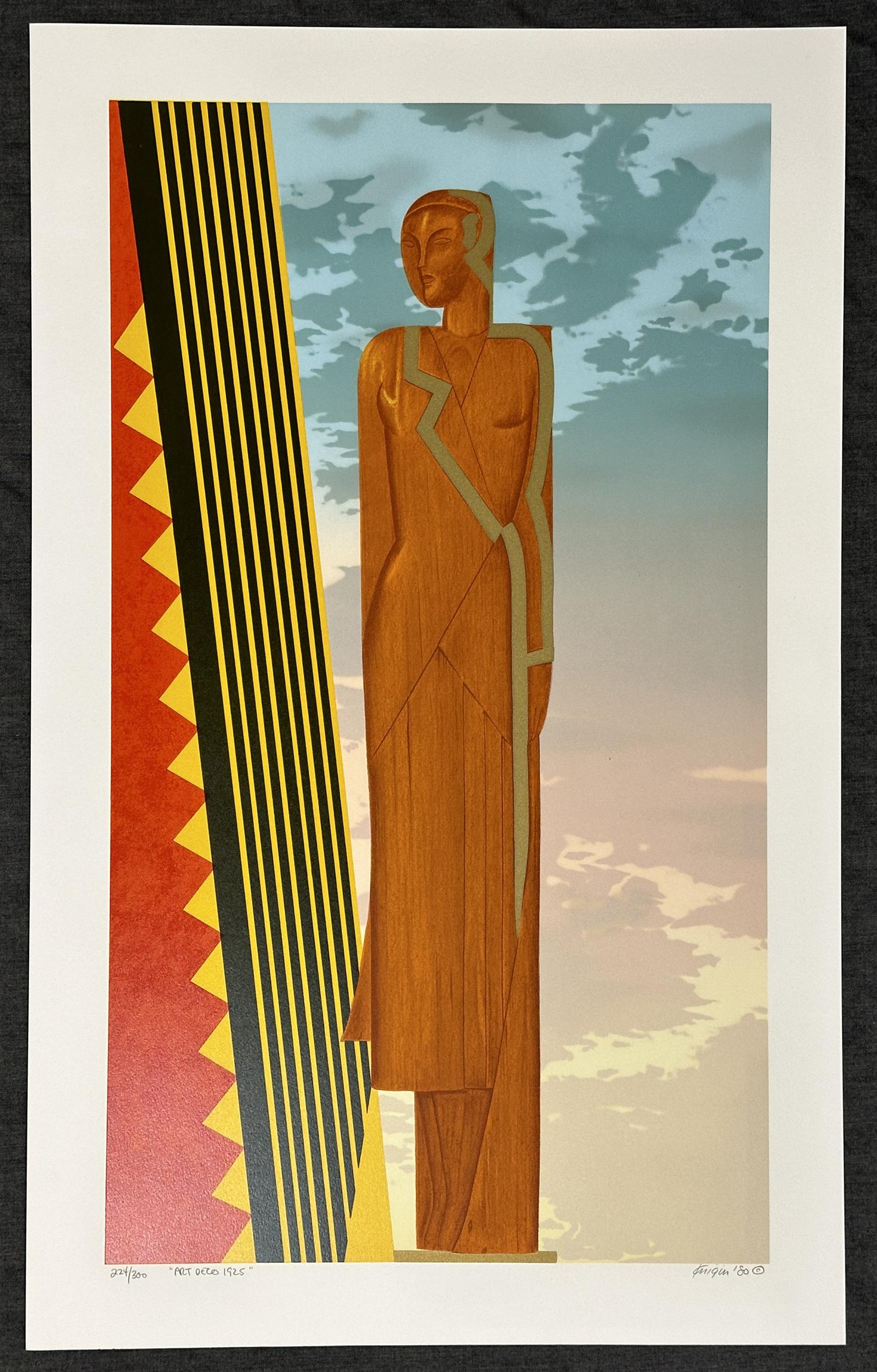 Art Deco 1925
1980
Silkscreen
Paper size 33½