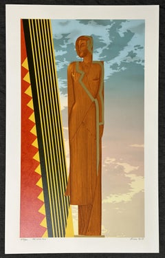 Art Deco 1925 Signed Limited Edition Screen Print