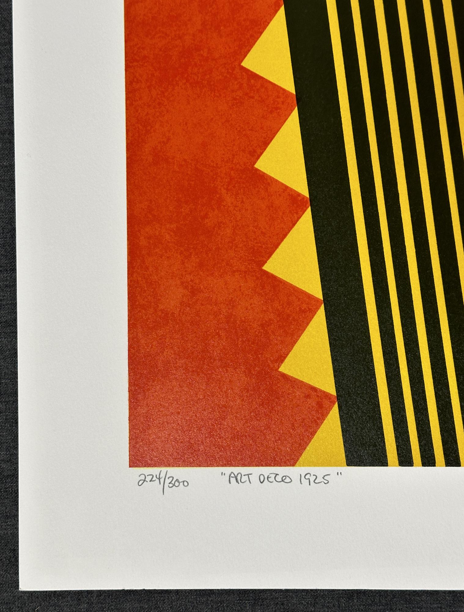 Art déco 1925
1980
Sérigraphie
Format du papier 33½