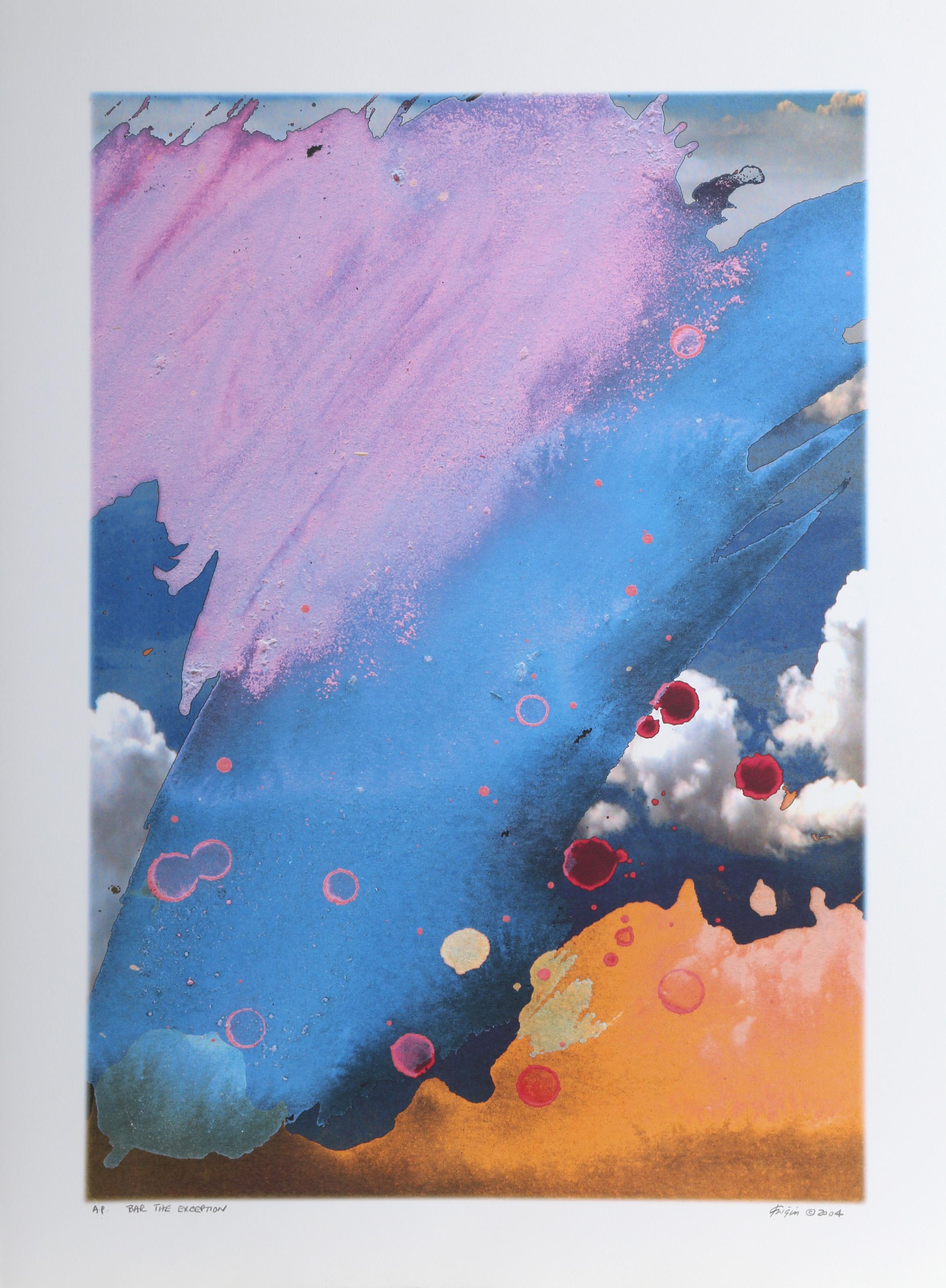 Bar the Exception, Lámina Giclée de Arte Abstracto de Michael Knigin