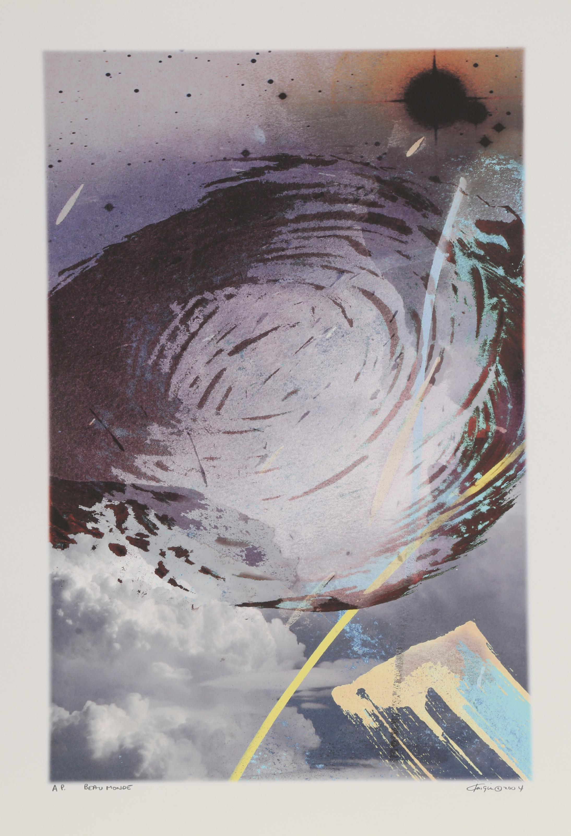 Michael Knigin, Américain (1942 - 2011) - Beau Monde, Année :  2004, Medium :  Impression aux pigments d'archives, signée au crayon, édition :  AP, Taille de l'image :  25,5 x 17,5 pouces, Taille :  30 x 22 in. (76.2 x 55.88 cm), Description : 