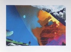 Bit of Gold, Abstract Art Giclee Print by Michael Knigin