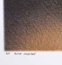 Blind Courage, Abstrakter Giclee-Druck von Michael Knigin