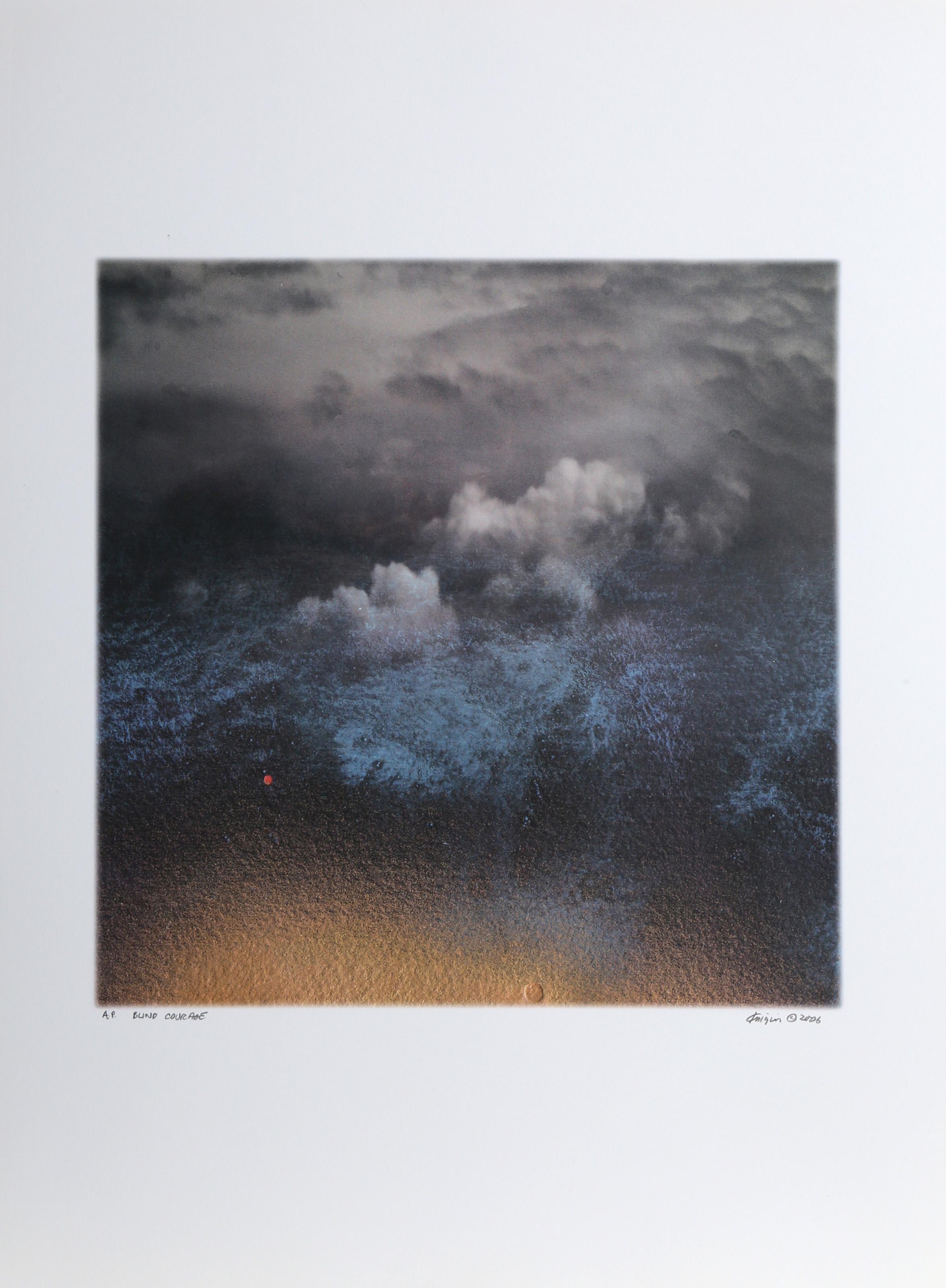 Coraje ciego, Lámina Giclée de Arte Abstracto de Michael Knigin