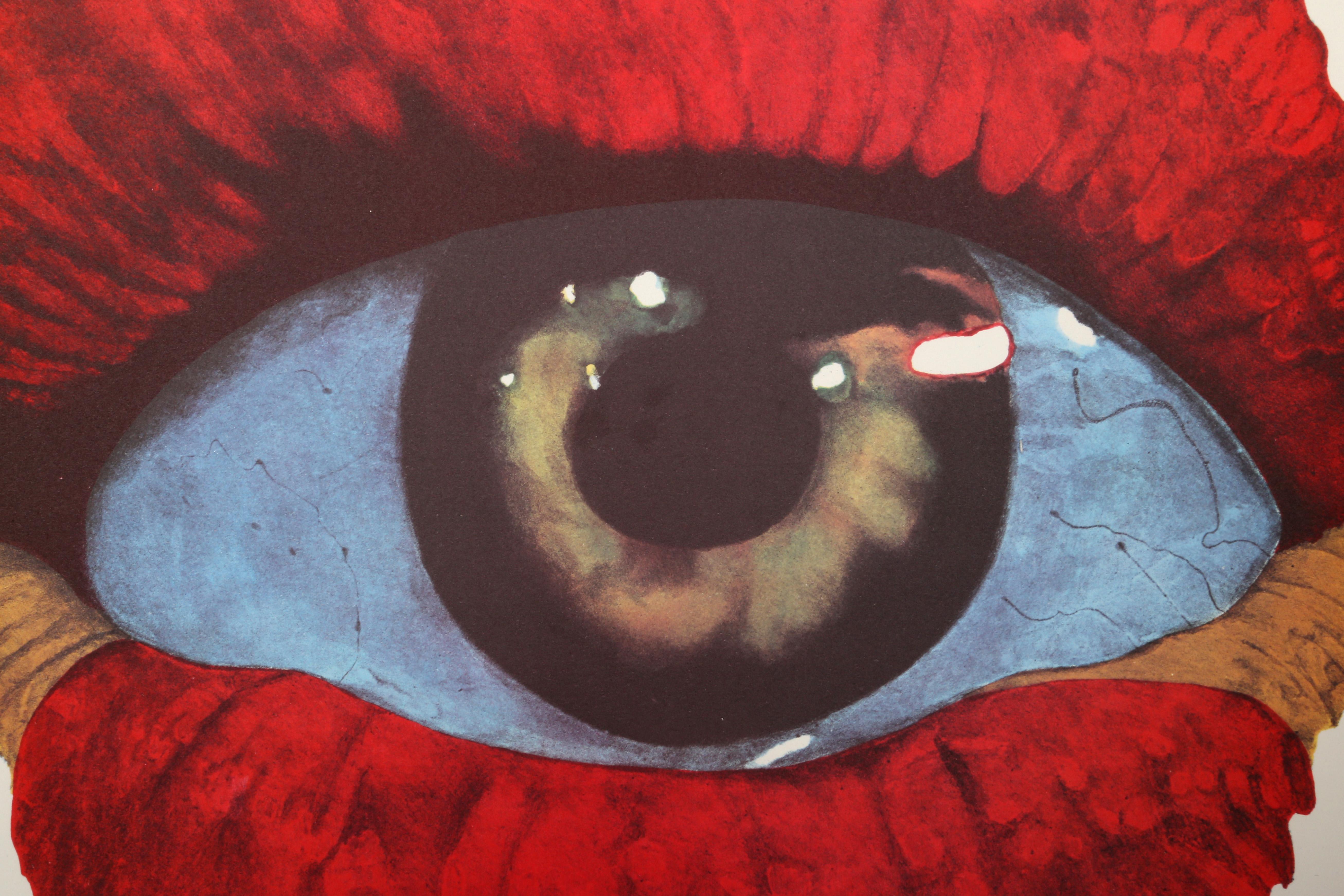 Eye of the Storm, Siebdruck von Michael Knigin im Angebot 1