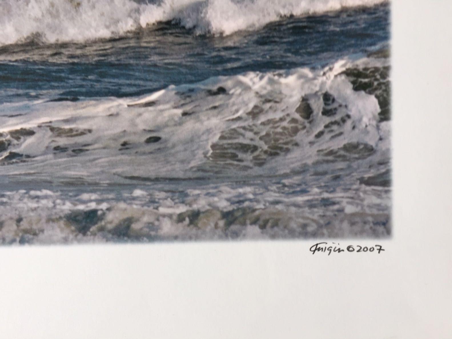Hampton Waves IX - Contemporary Print by Michael Knigin