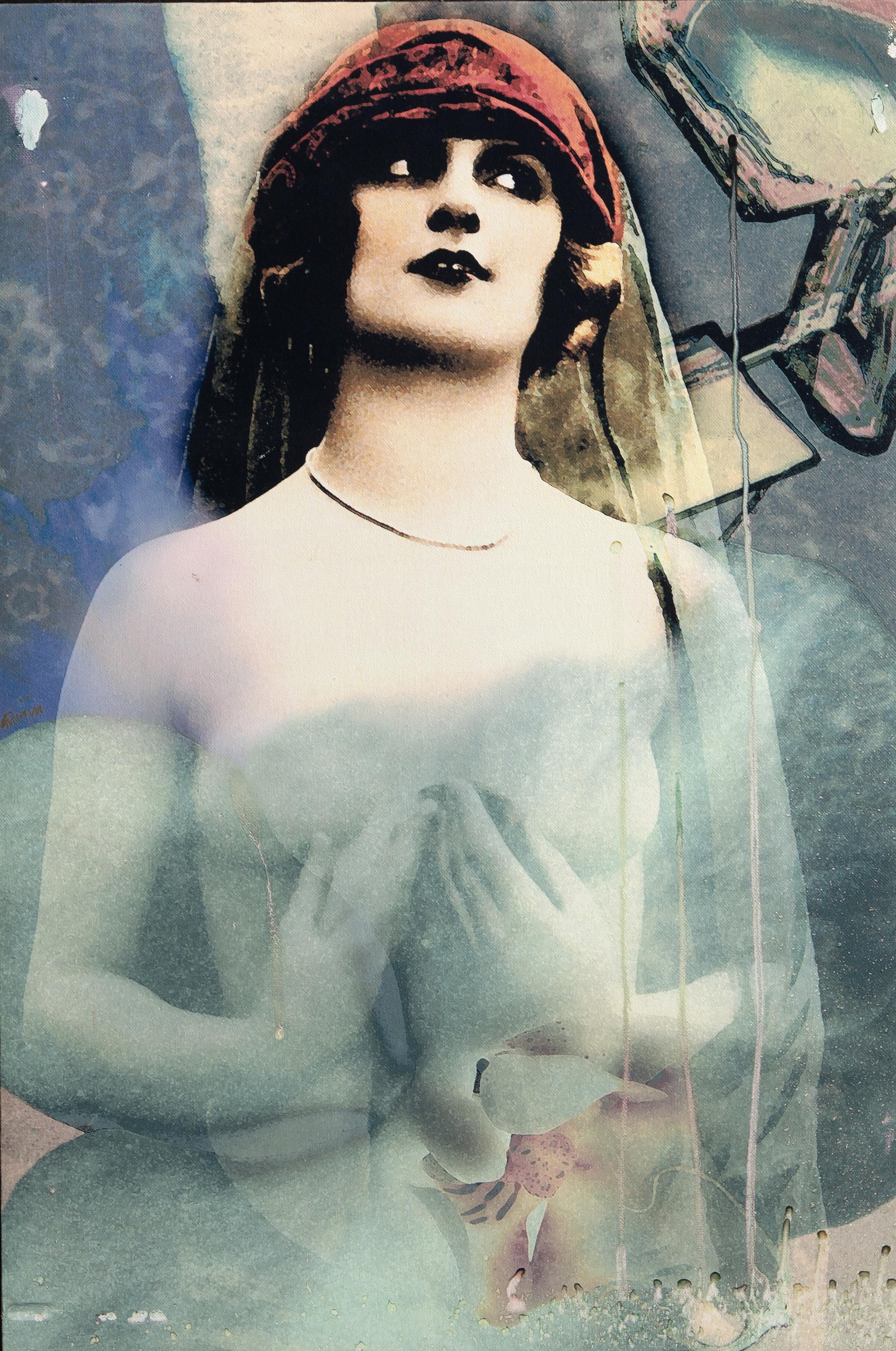 Island Empress, Pop Art Chromogenic Print on Canvas by Michael Knigin