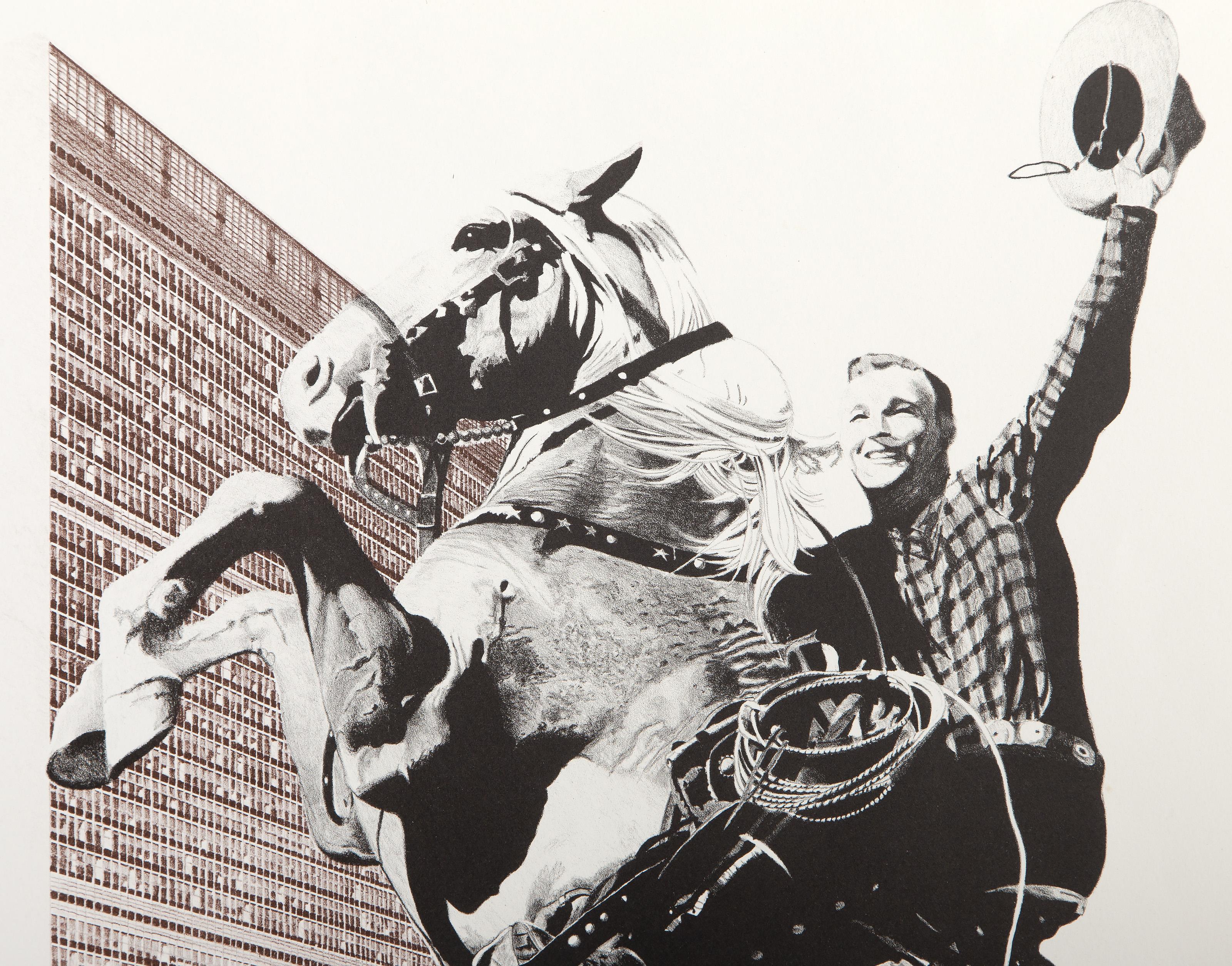 Manifest Destiny, sérigraphie Pop Art de Michael Knigin en vente 1