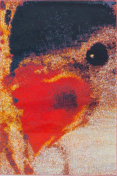 Michael Knigin 1971 Original Screenprint "Special Bird"