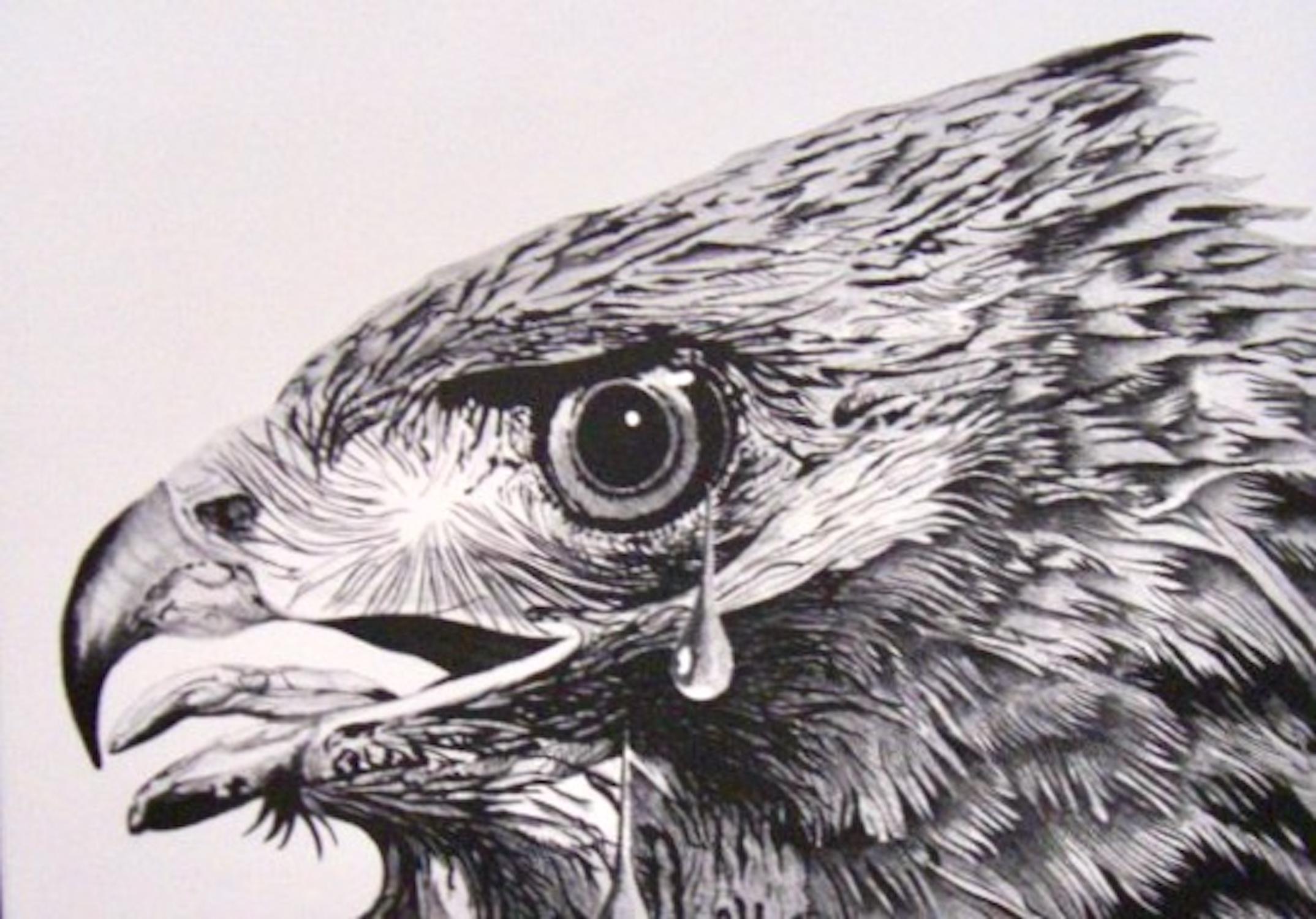Michael Knigin, Golden Eagle, 1979, lithograph For Sale 2