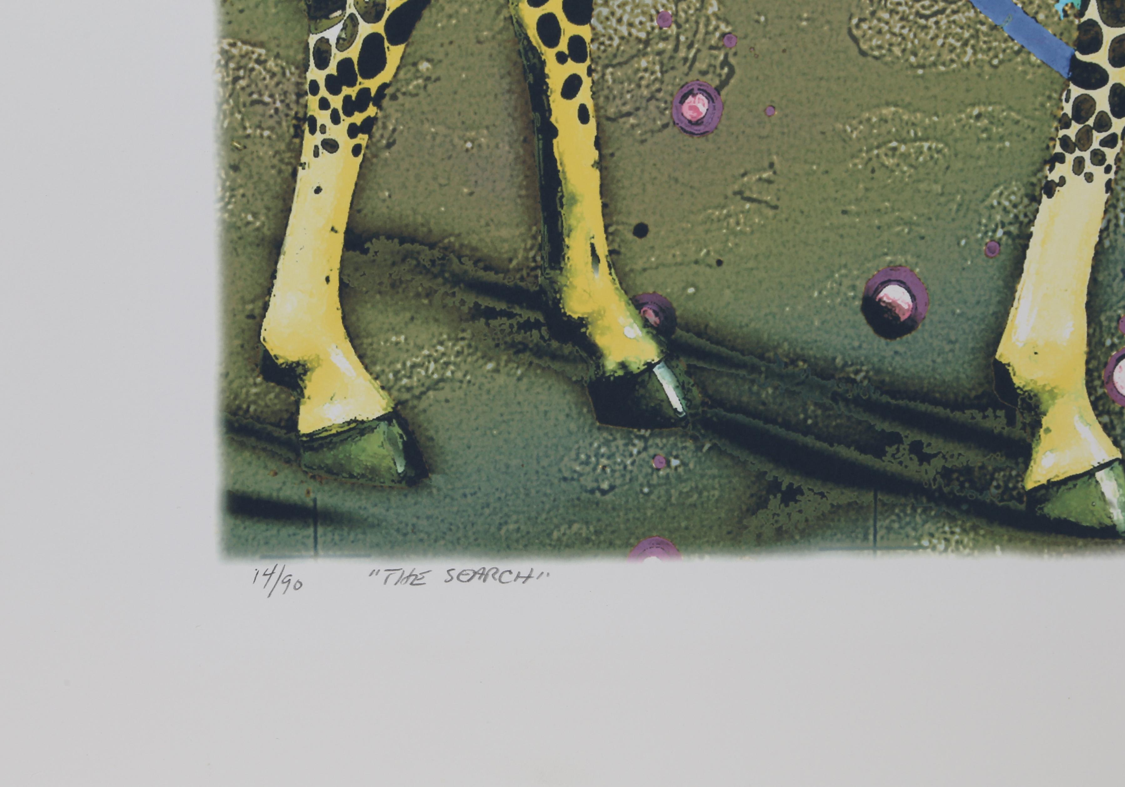 « The Search », impression Pop Art de Michael Knigin en vente 2