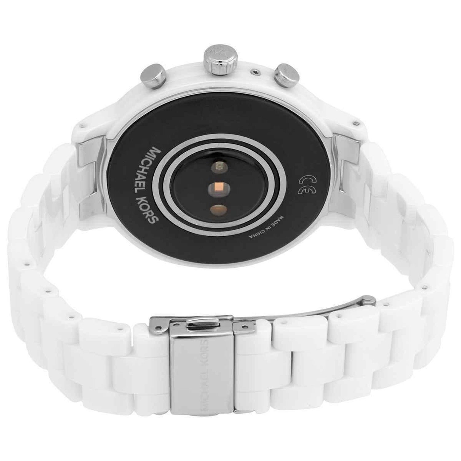 Michael Kors Access Gen 4 Runway Tone and Ceramic Smartwatch MKT5050 at 1stDibs | 4 runway smartwatch