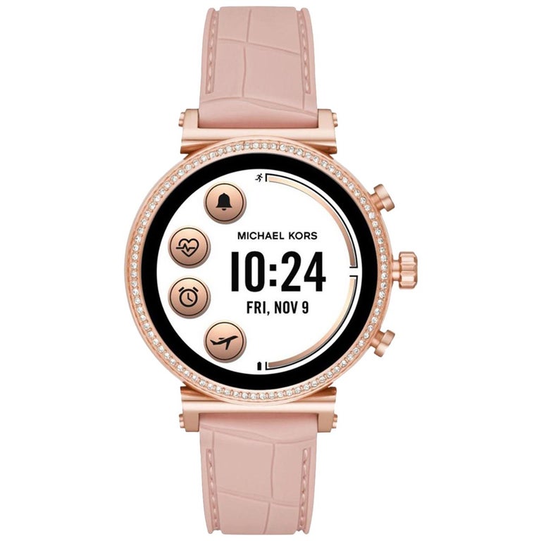 sofie rose gold smartwatch
