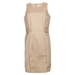 Michael Kors, Beige dress with golden zippers