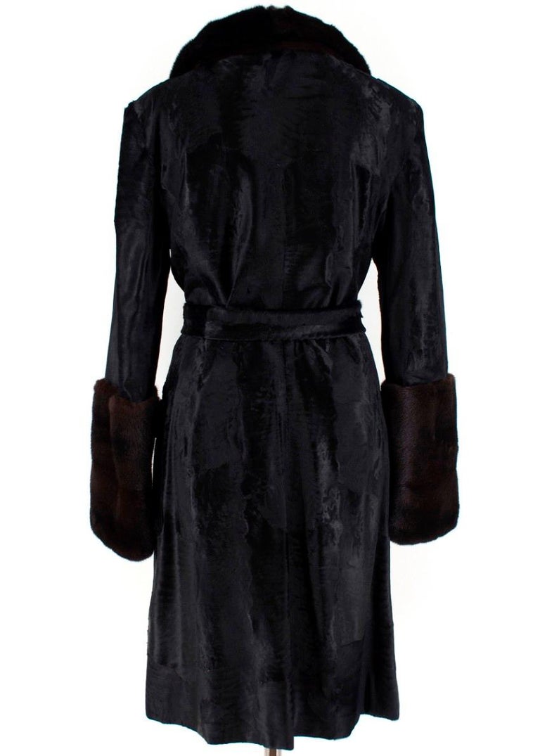 michael kors mink coat