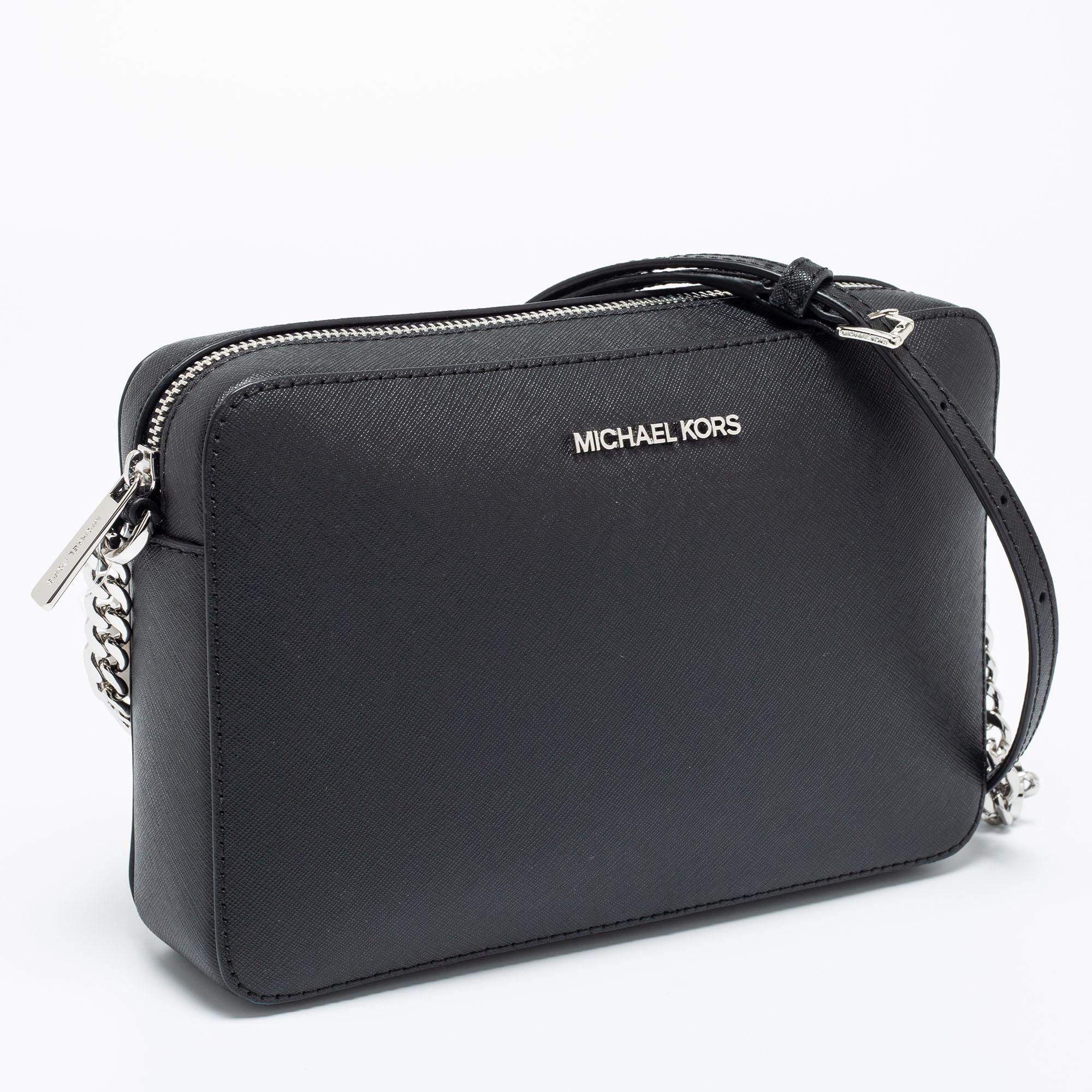 michael kors black crossbody handbag