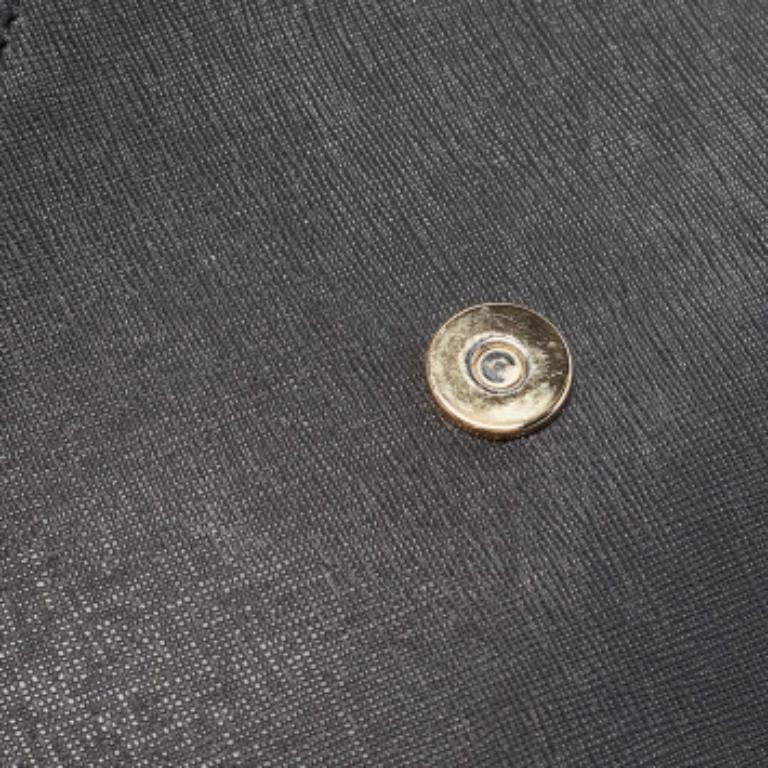 Michael Kors - Sac à bandoulière en cuir noir Jet Set en vente 1
