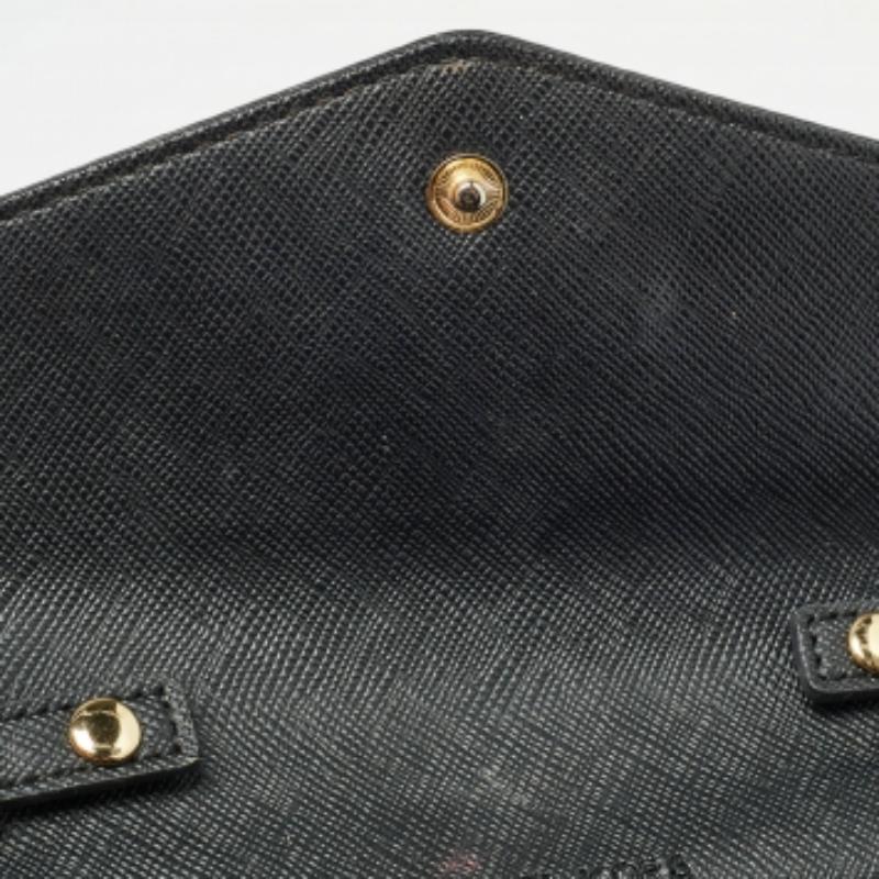 Michael Kors - Borsa a tracolla in pelle nera con mini busta in vendita 6
